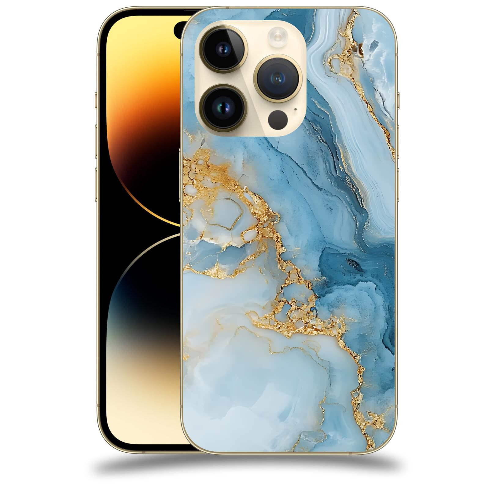 ACOVER Kryt na mobil Apple iPhone 14 Pro - Ice Marble II