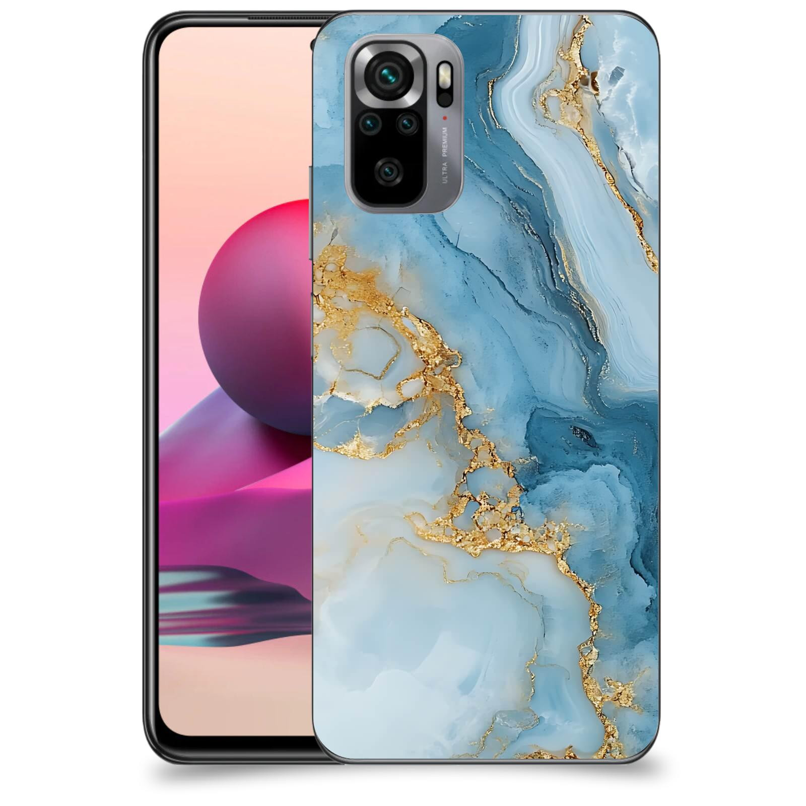 ACOVER Kryt na mobil Xiaomi Redmi Note 10S - Ice Marble II