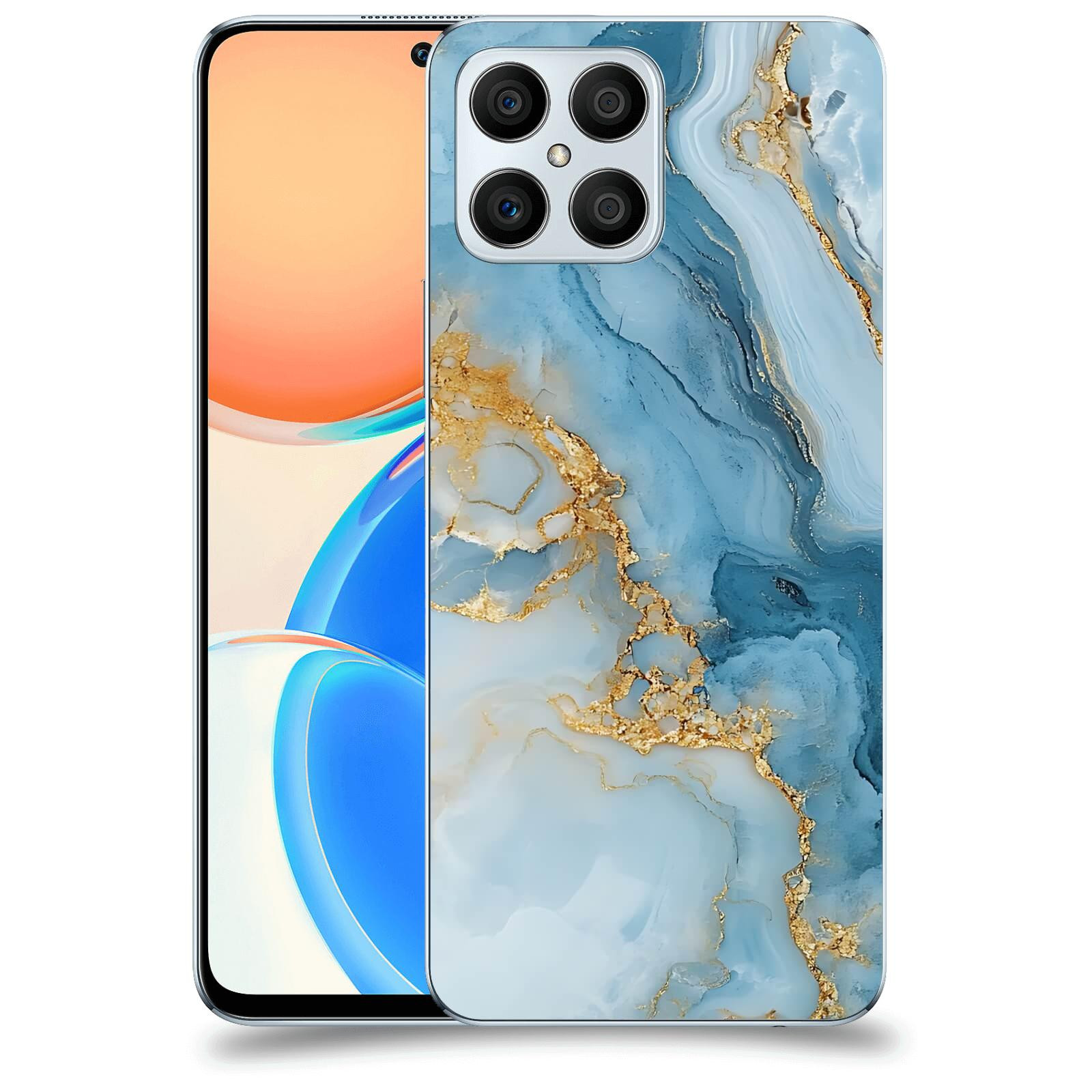 ACOVER Kryt na mobil Honor X8 5G - Ice Marble II