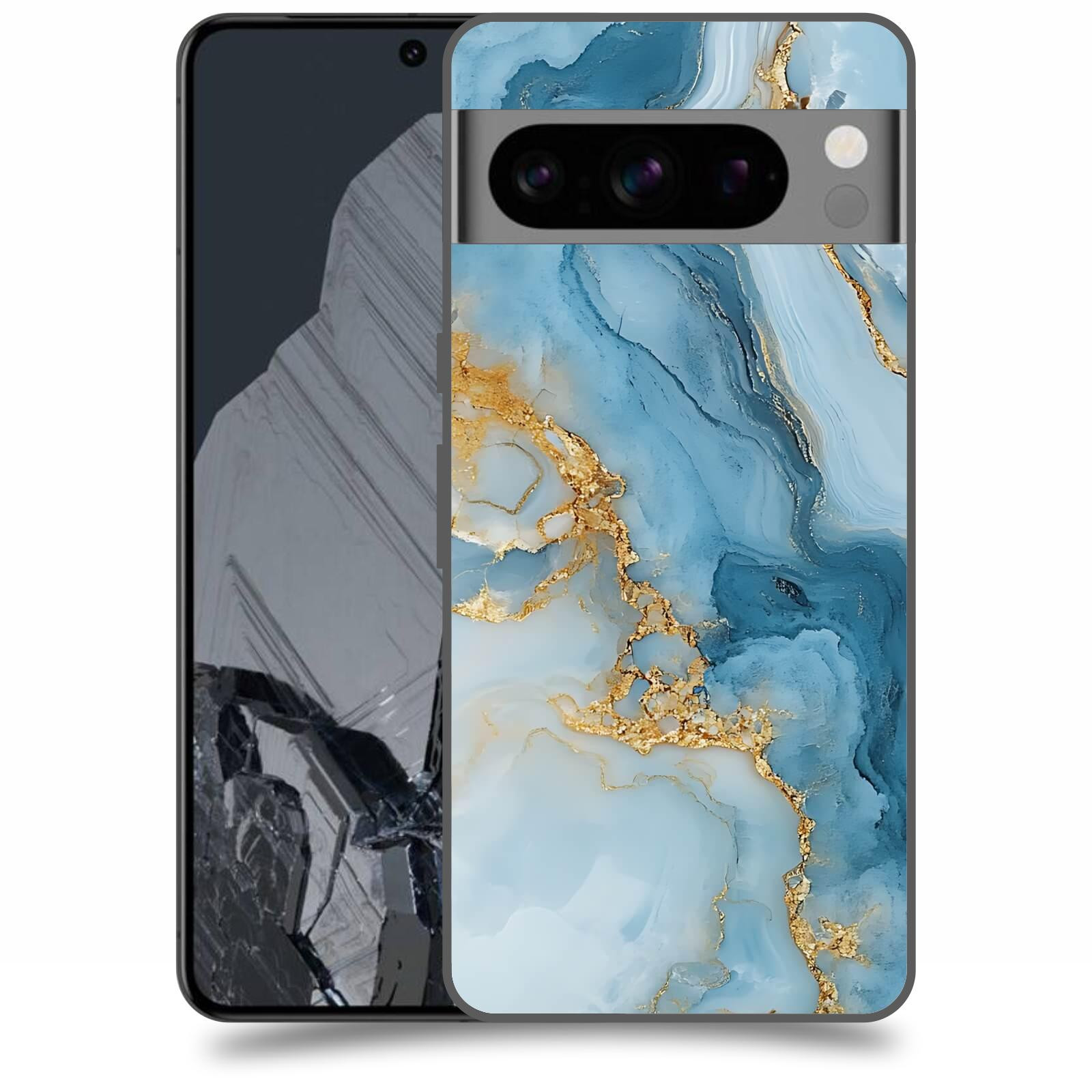 ACOVER Kryt na mobil Google Pixel 8 Pro - Ice Marble II