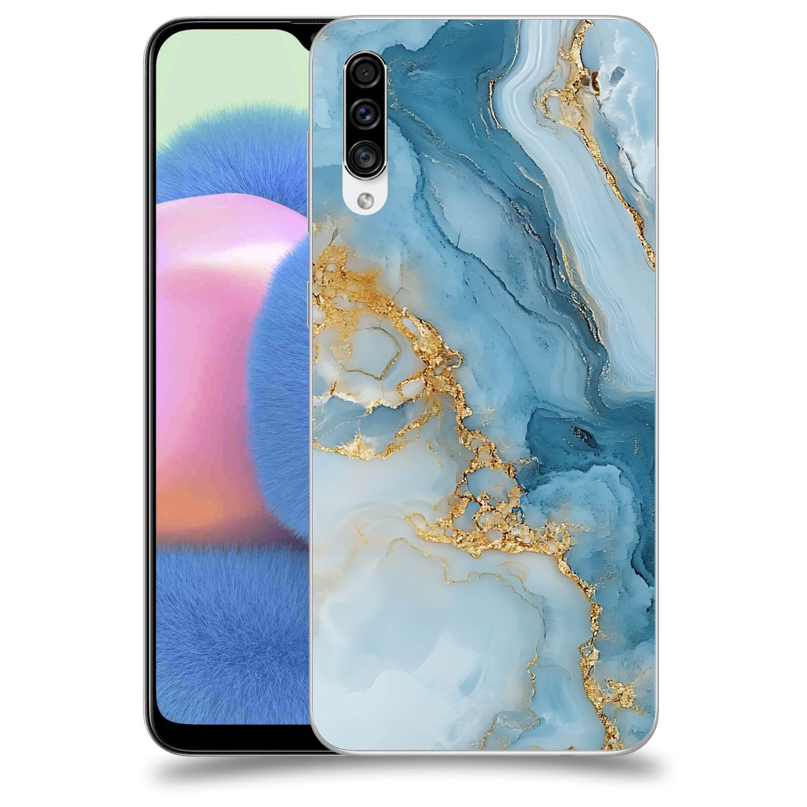 ACOVER Kryt na mobil Samsung Galaxy A30s A307F - Ice Marble II