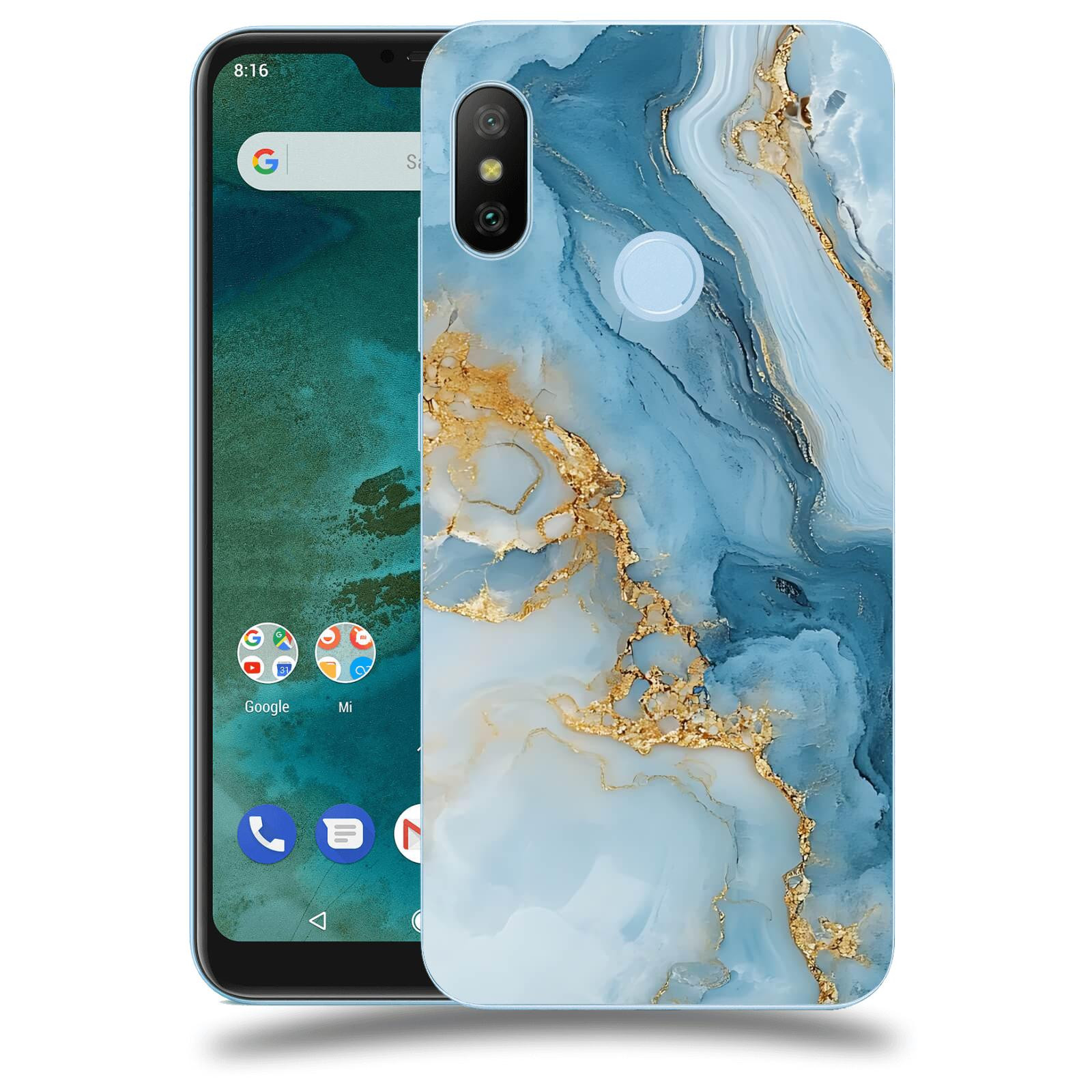 ACOVER Kryt na mobil Xiaomi Mi A2 Lite - Ice Marble II