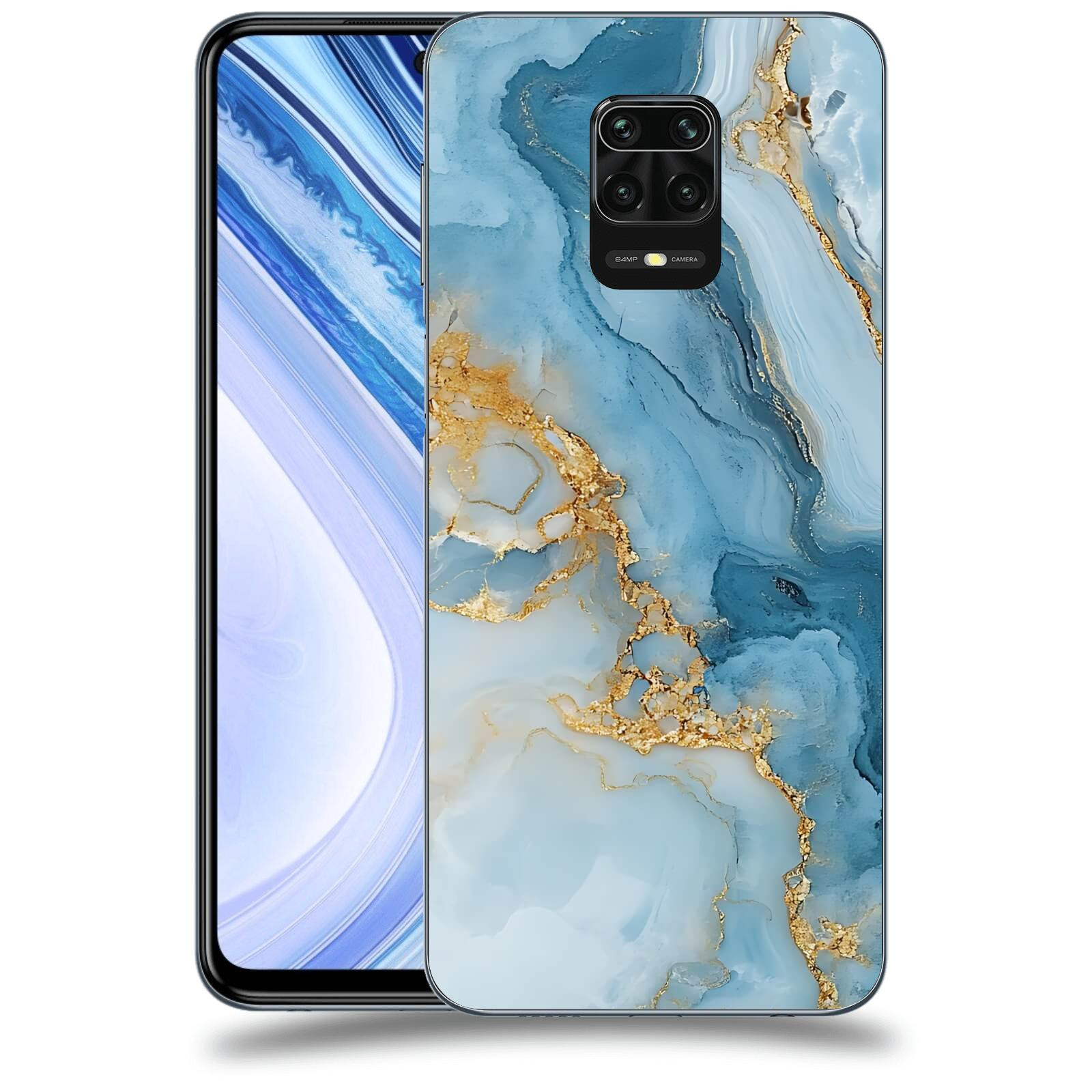 ACOVER Kryt na mobil Xiaomi Redmi Note 9 Pro - Ice Marble II