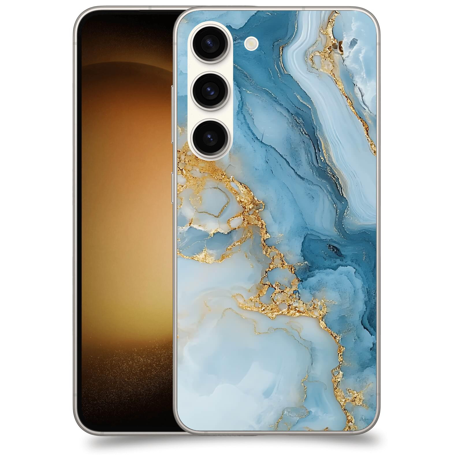 ACOVER Kryt na mobil Samsung Galaxy S23 5G - Ice Marble II