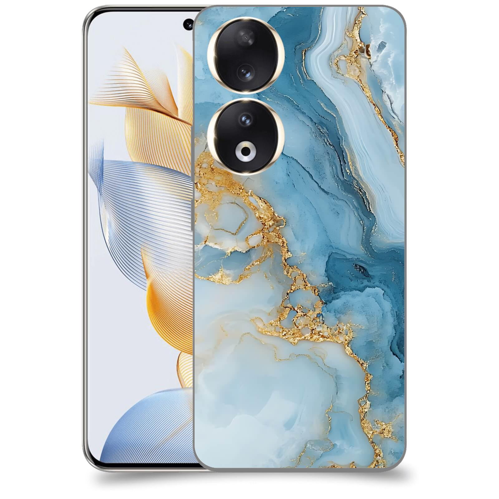 ACOVER Kryt na mobil Honor 90 - Ice Marble II