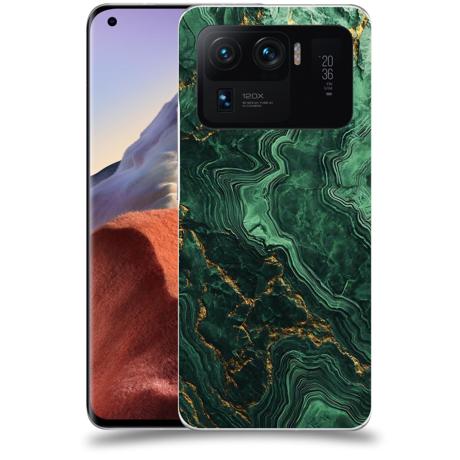 ACOVER Kryt na mobil Xiaomi Mi 11 Ultra - Golden Moss I