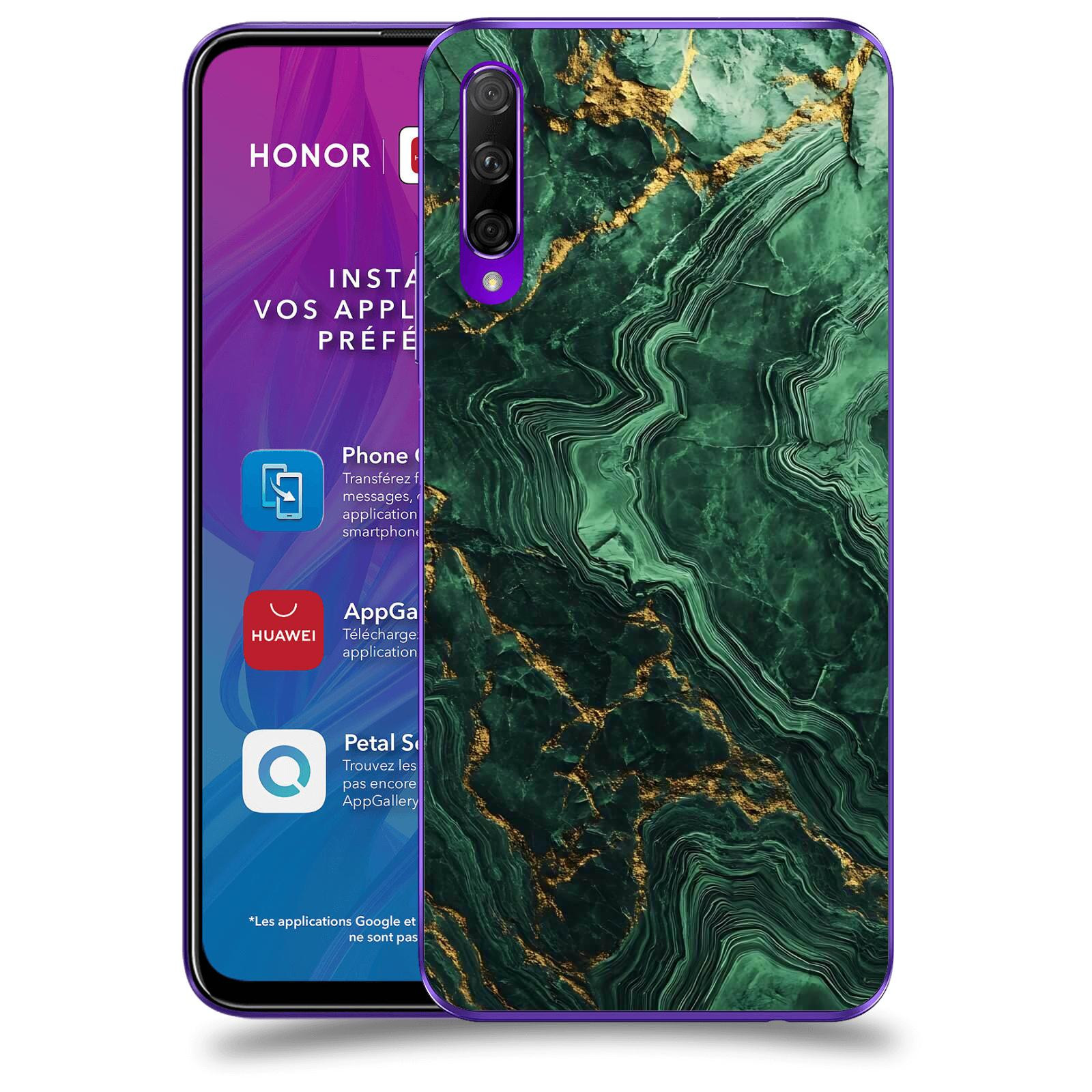 ACOVER Kryt na mobil Honor 9X Pro - Golden Moss I