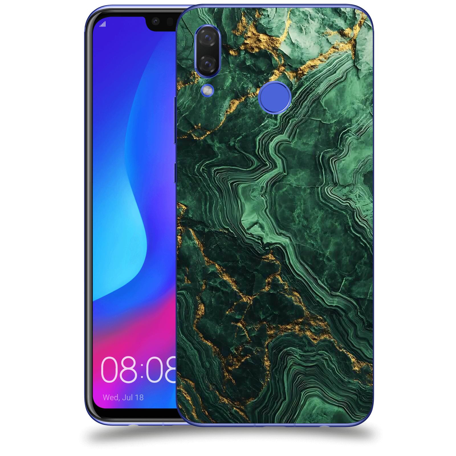 ACOVER Kryt na mobil Huawei Nova 3i - Golden Moss I