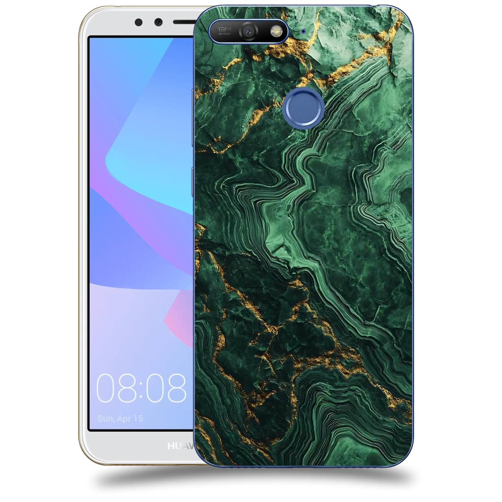 ACOVER Kryt na mobil Huawei Y6 Prime 2018 - Golden Moss I