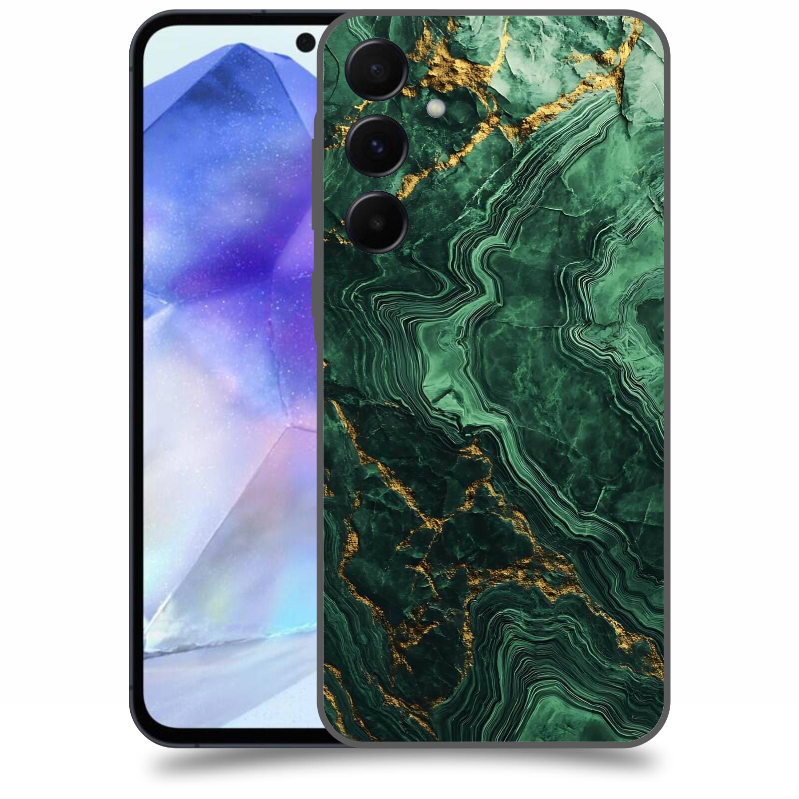 ACOVER Kryt na mobil Samsung Galaxy A55 5G - Golden Moss I