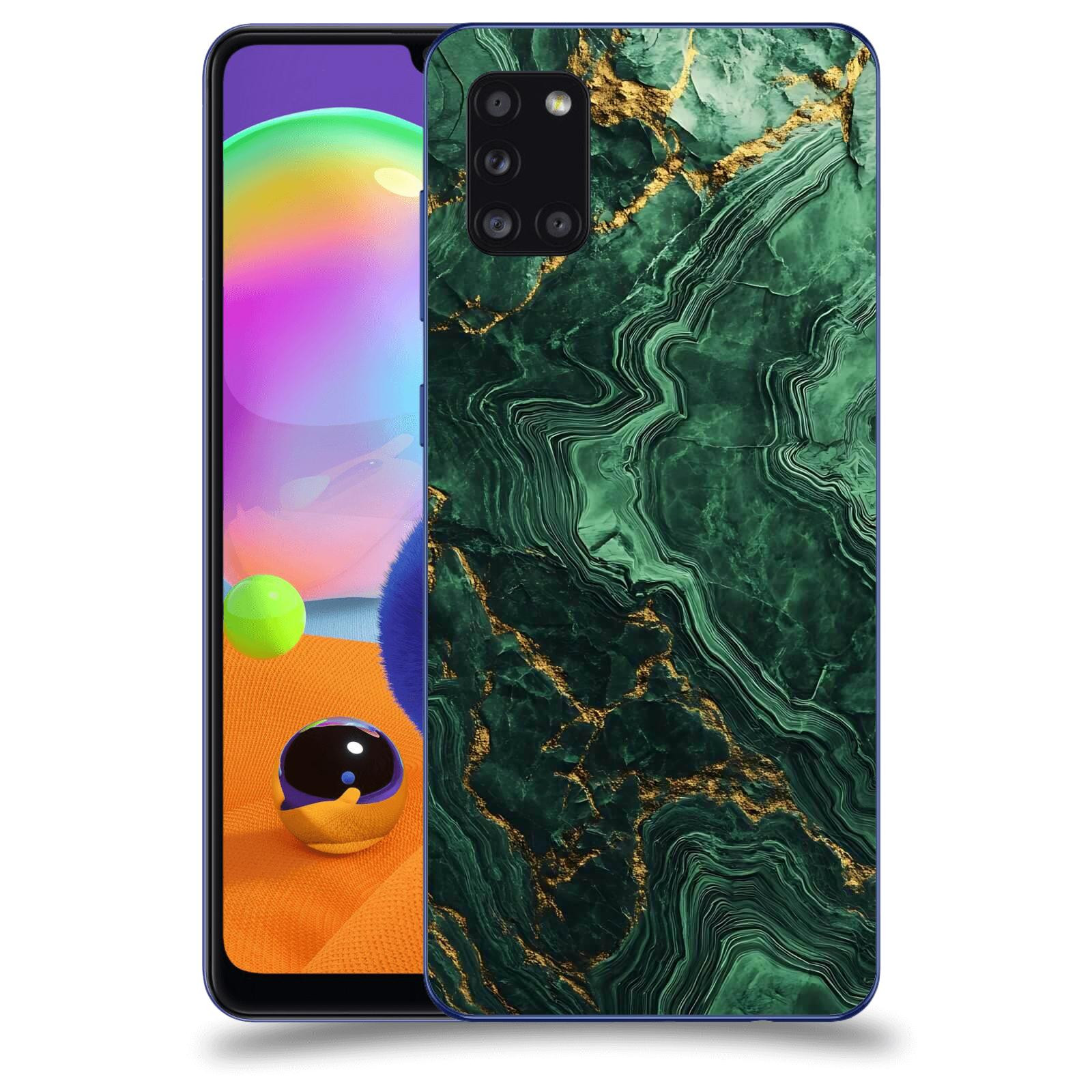 ACOVER Kryt na mobil Samsung Galaxy A31 A315F - Golden Moss I
