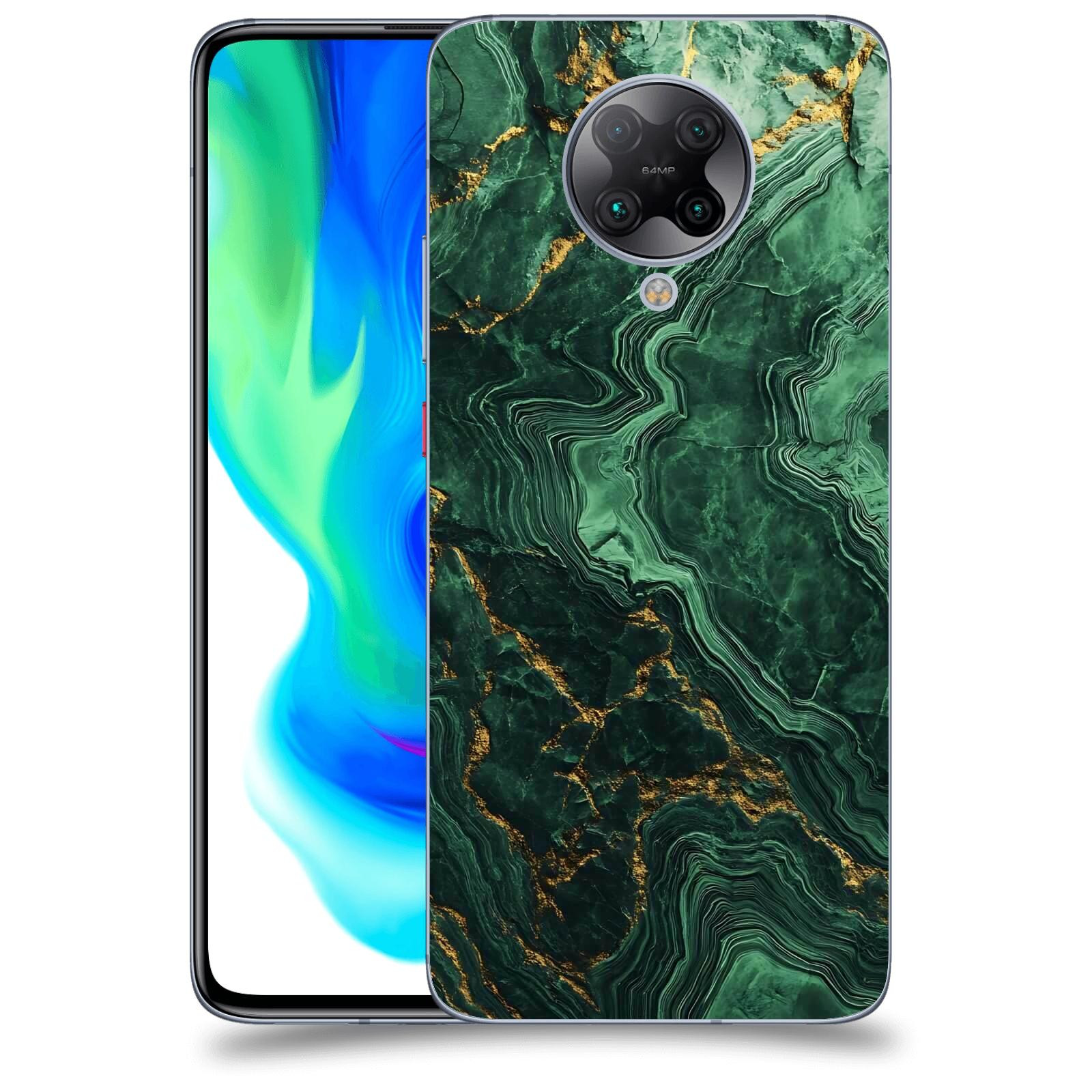 ACOVER Kryt na mobil Xiaomi Poco F2 Pro - Golden Moss I