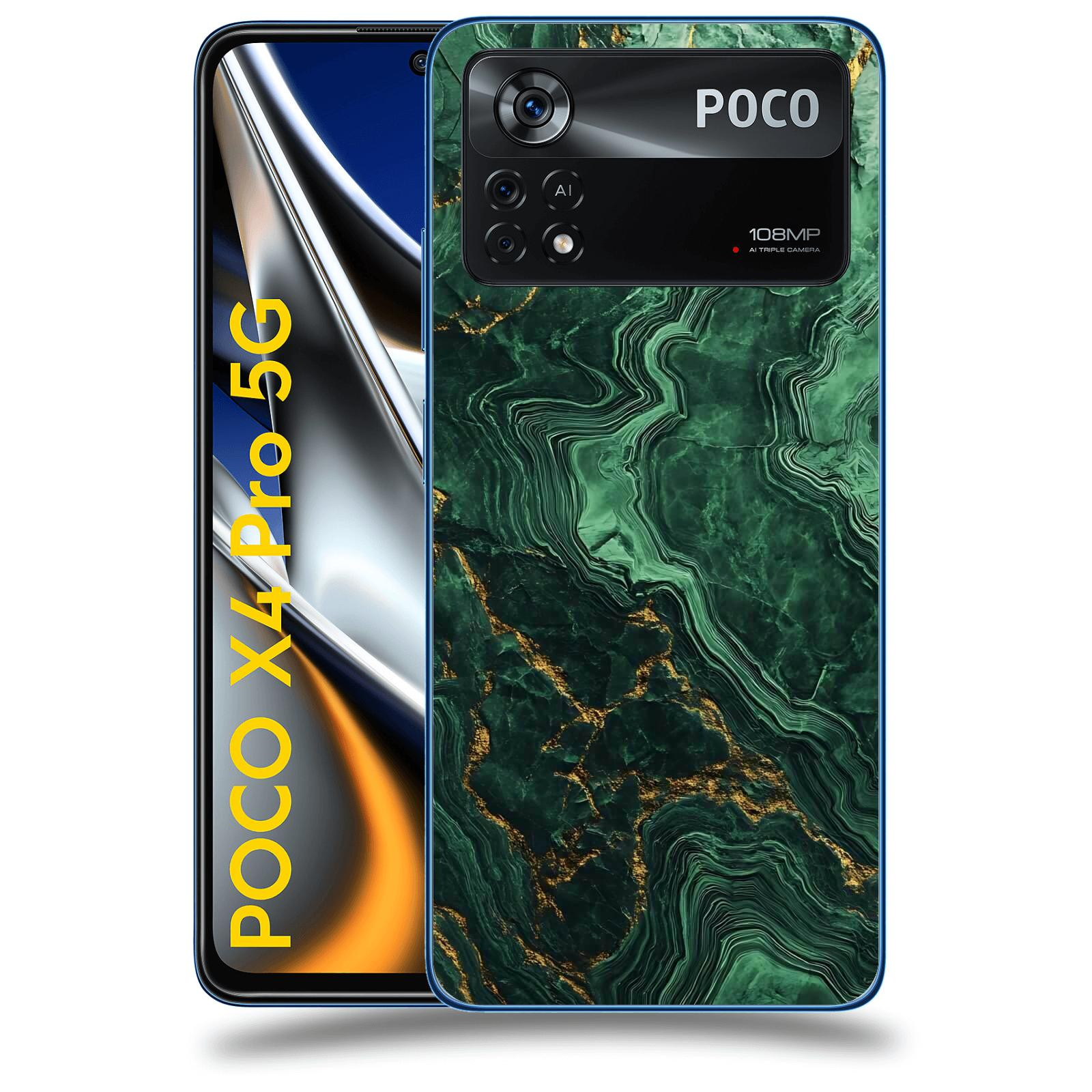 ACOVER Kryt na mobil Xiaomi Poco X4 Pro 5G - Golden Moss I