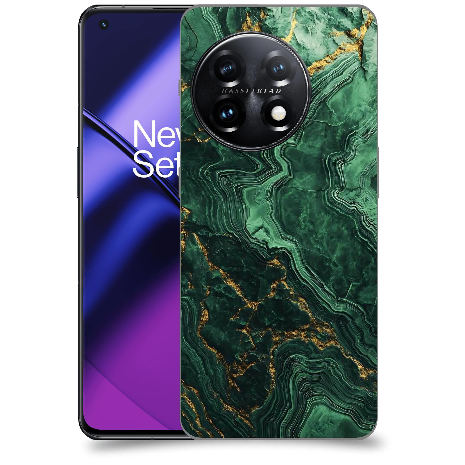 ACOVER Kryt na mobil OnePlus 11 5G - Golden Moss I