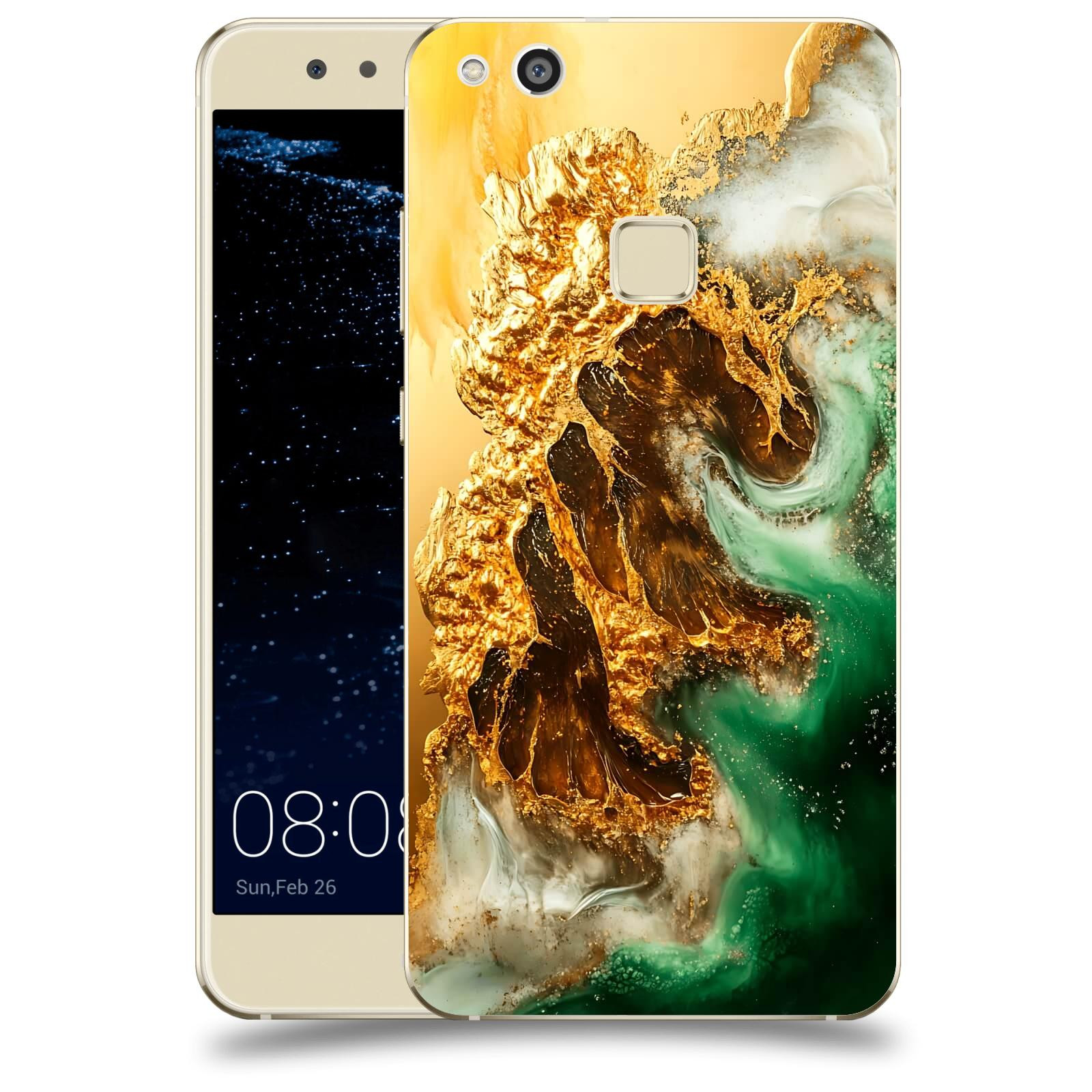 ACOVER Kryt na mobil Huawei P10 Lite - Golden Moss II