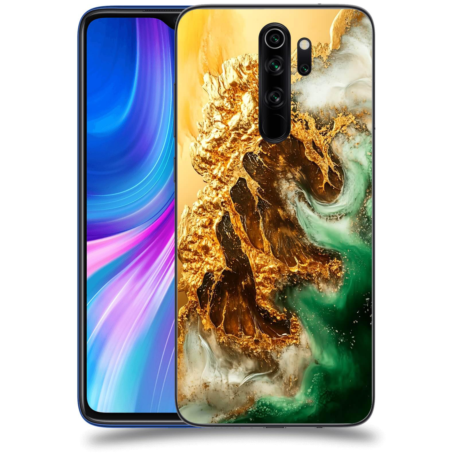 ACOVER Kryt na mobil Xiaomi Redmi Note 8 Pro - Golden Moss II