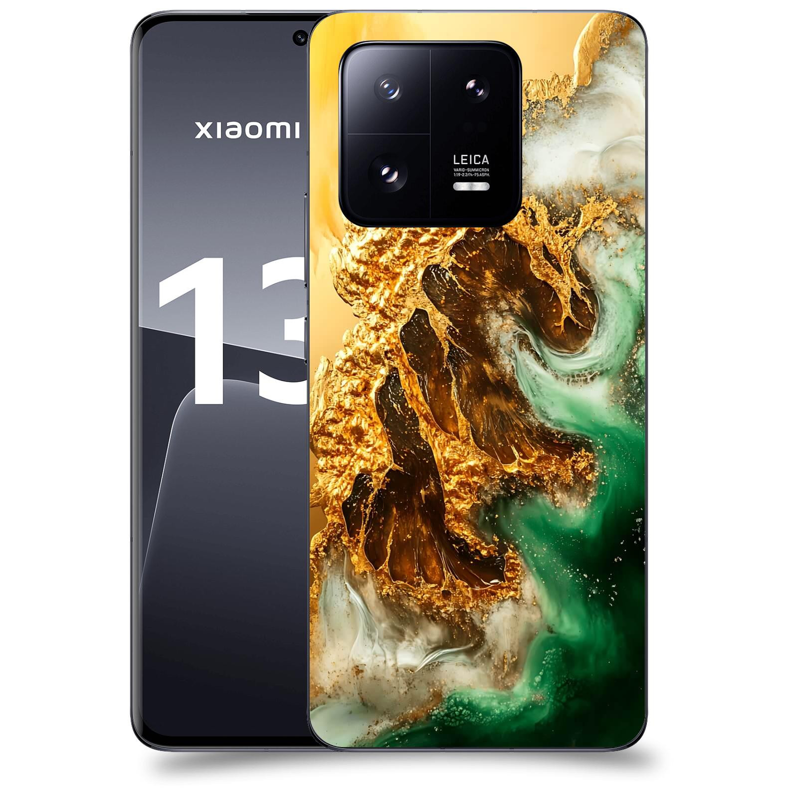 ACOVER Kryt na mobil Xiaomi 13 Pro - Golden Moss II