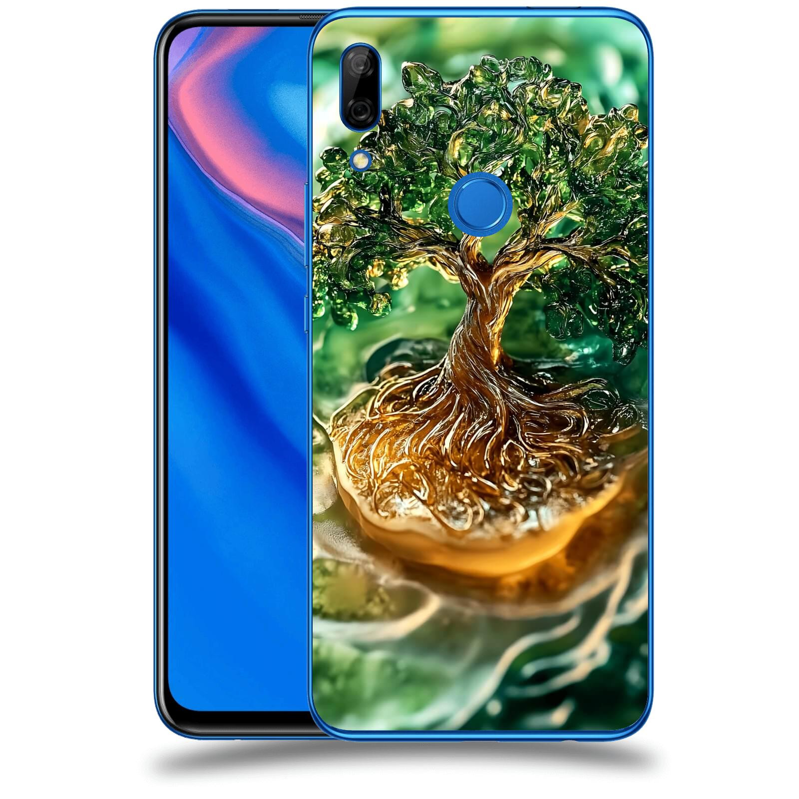 ACOVER Kryt na mobil Huawei P Smart Z - Golden Moss III