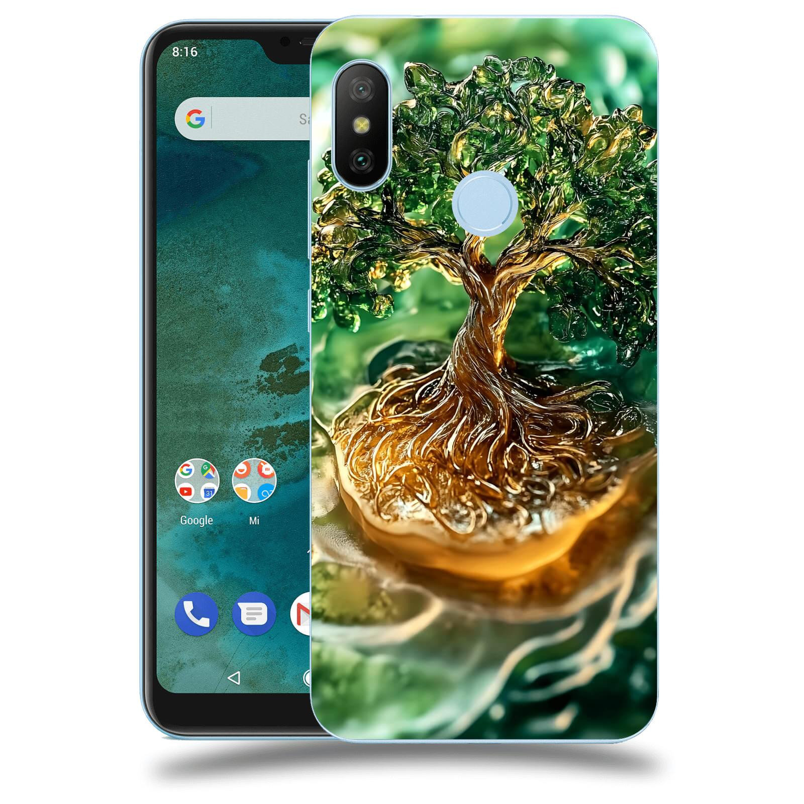 ACOVER Kryt na mobil Xiaomi Mi A2 Lite - Golden Moss III