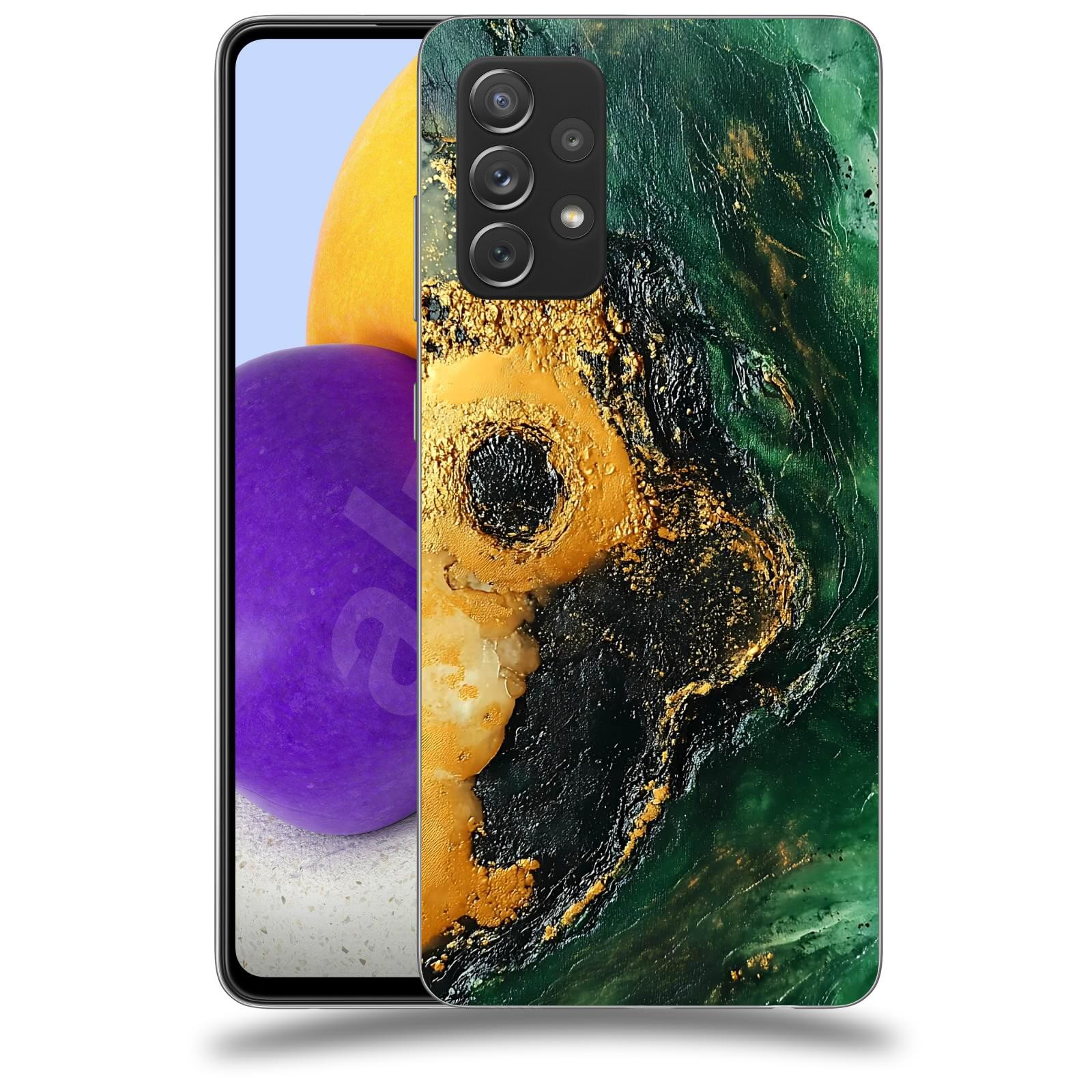 ACOVER Kryt na mobil Samsung Galaxy A73 5G - Golden Moss IV