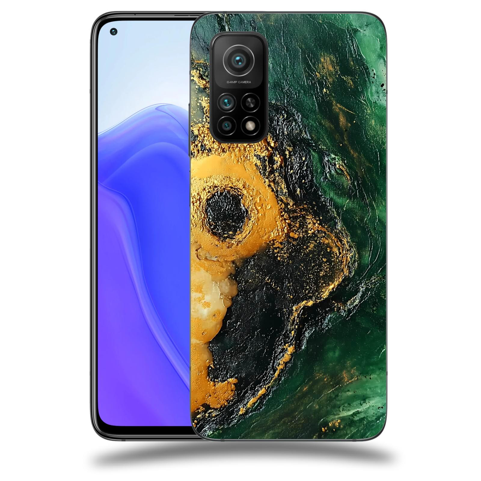 ACOVER Kryt na mobil Xiaomi Mi 10T - Golden Moss IV