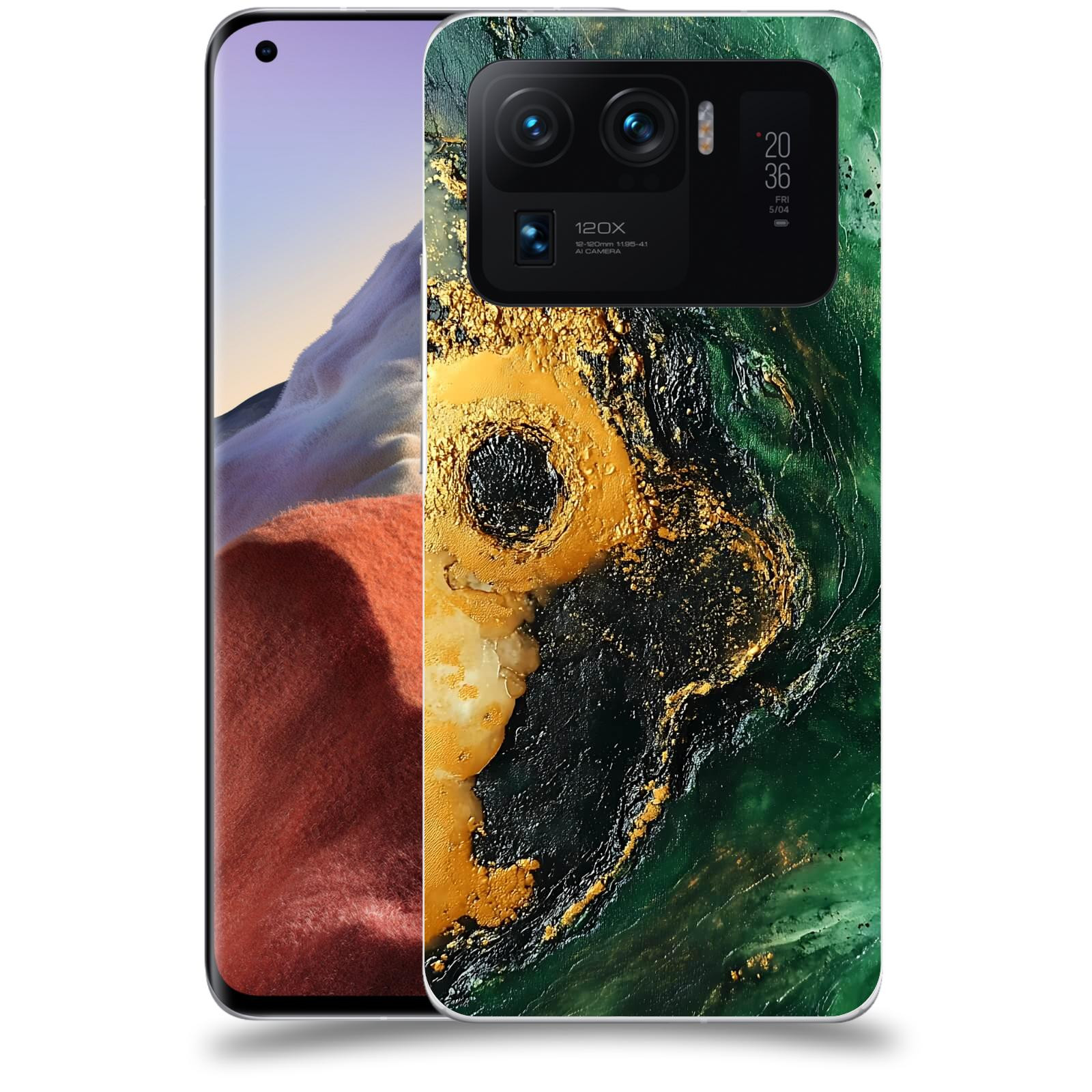 ACOVER Kryt na mobil Xiaomi Mi 11 Ultra - Golden Moss IV