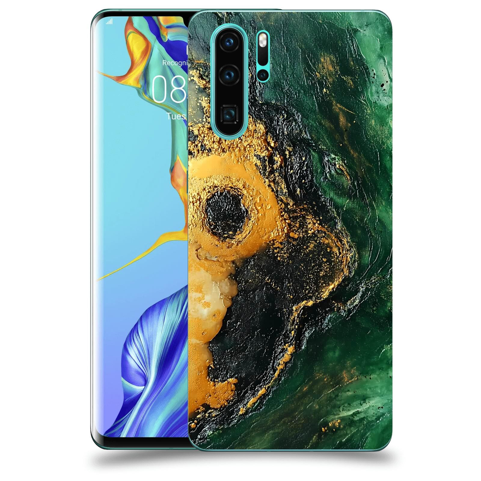 ACOVER Kryt na mobil Huawei P30 Pro - Golden Moss IV