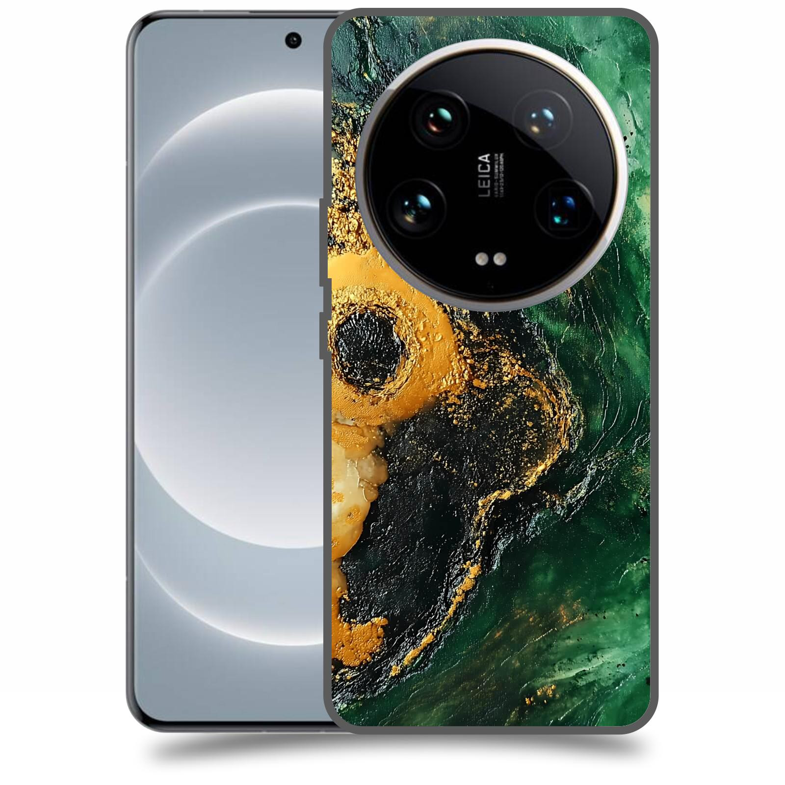 ACOVER Kryt na mobil Xiaomi 14 Ultra - Golden Moss IV