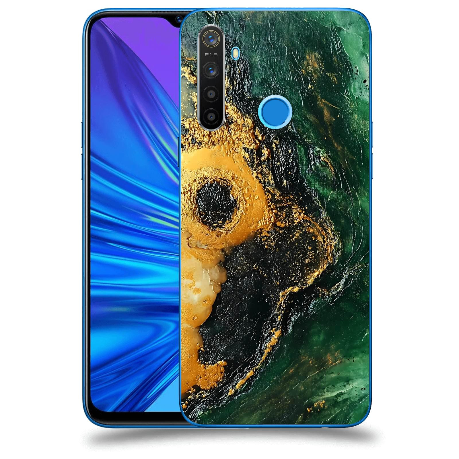 ACOVER Kryt na mobil Realme 5 - Golden Moss IV