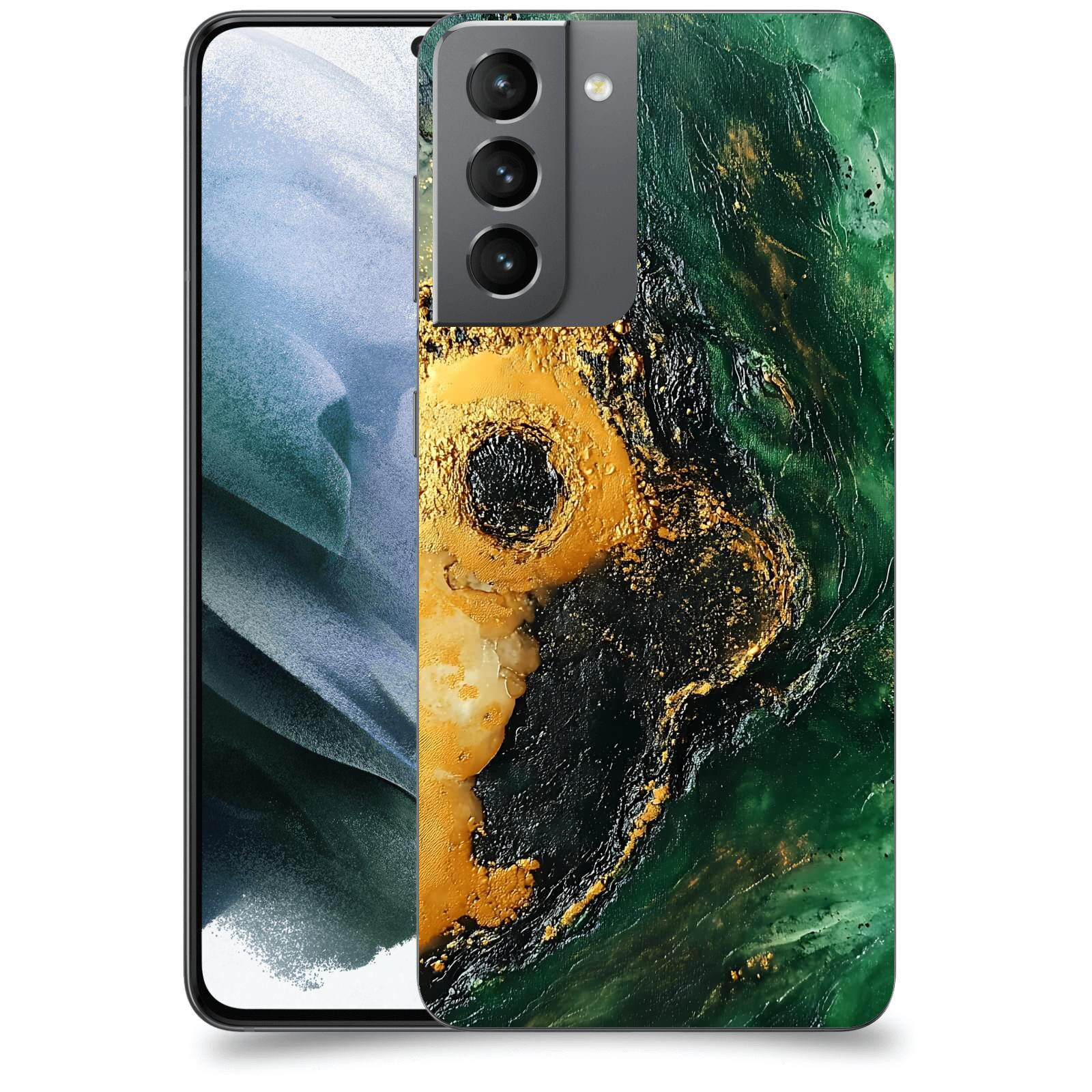 ACOVER Kryt na mobil Samsung Galaxy S21 G991B - Golden Moss IV