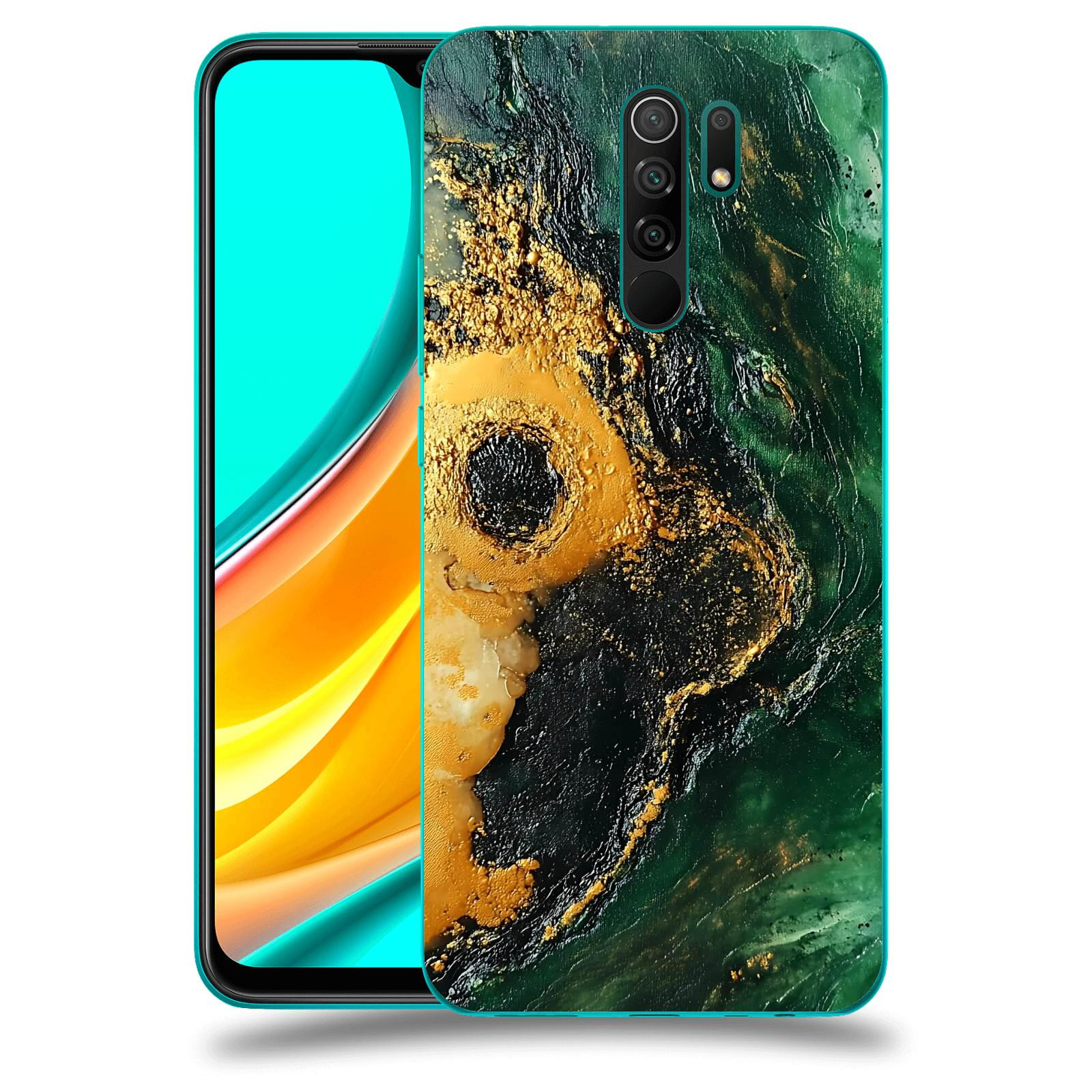 ACOVER Kryt na mobil Xiaomi Mi 9 - Golden Moss IV