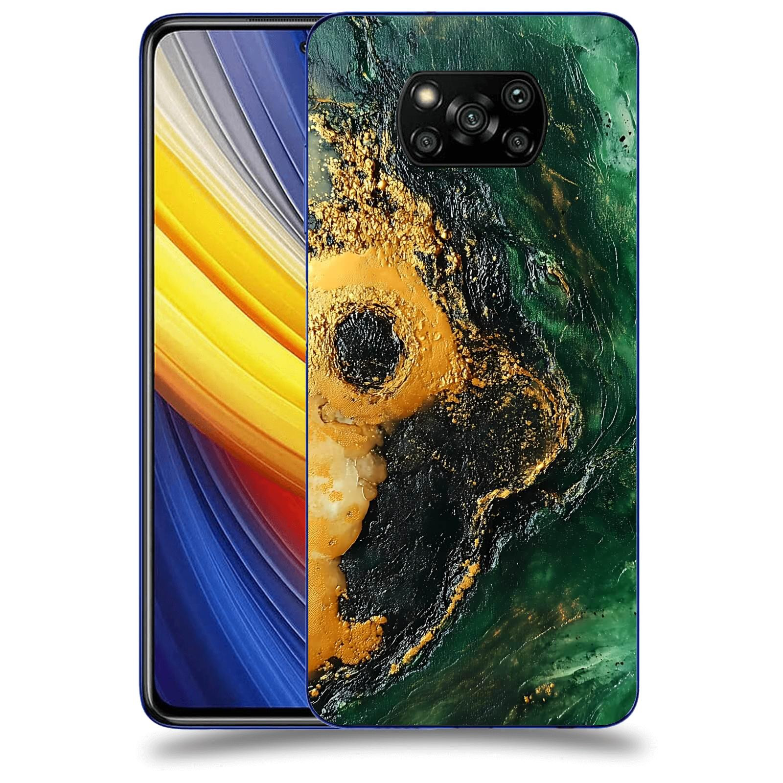 ACOVER Kryt na mobil Xiaomi Poco X3 Pro - Golden Moss IV