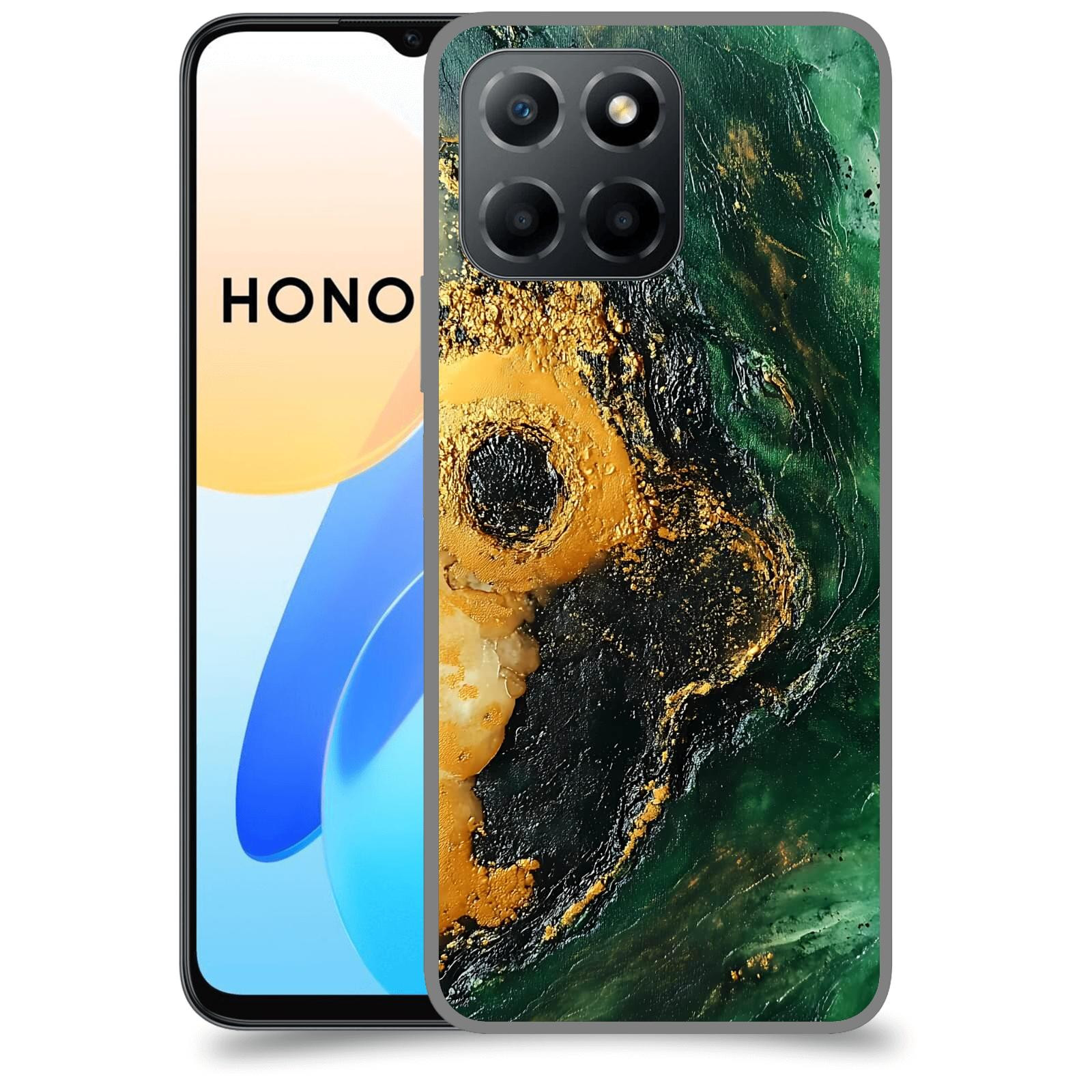 ACOVER Kryt na mobil Honor X8 4G - Golden Moss IV