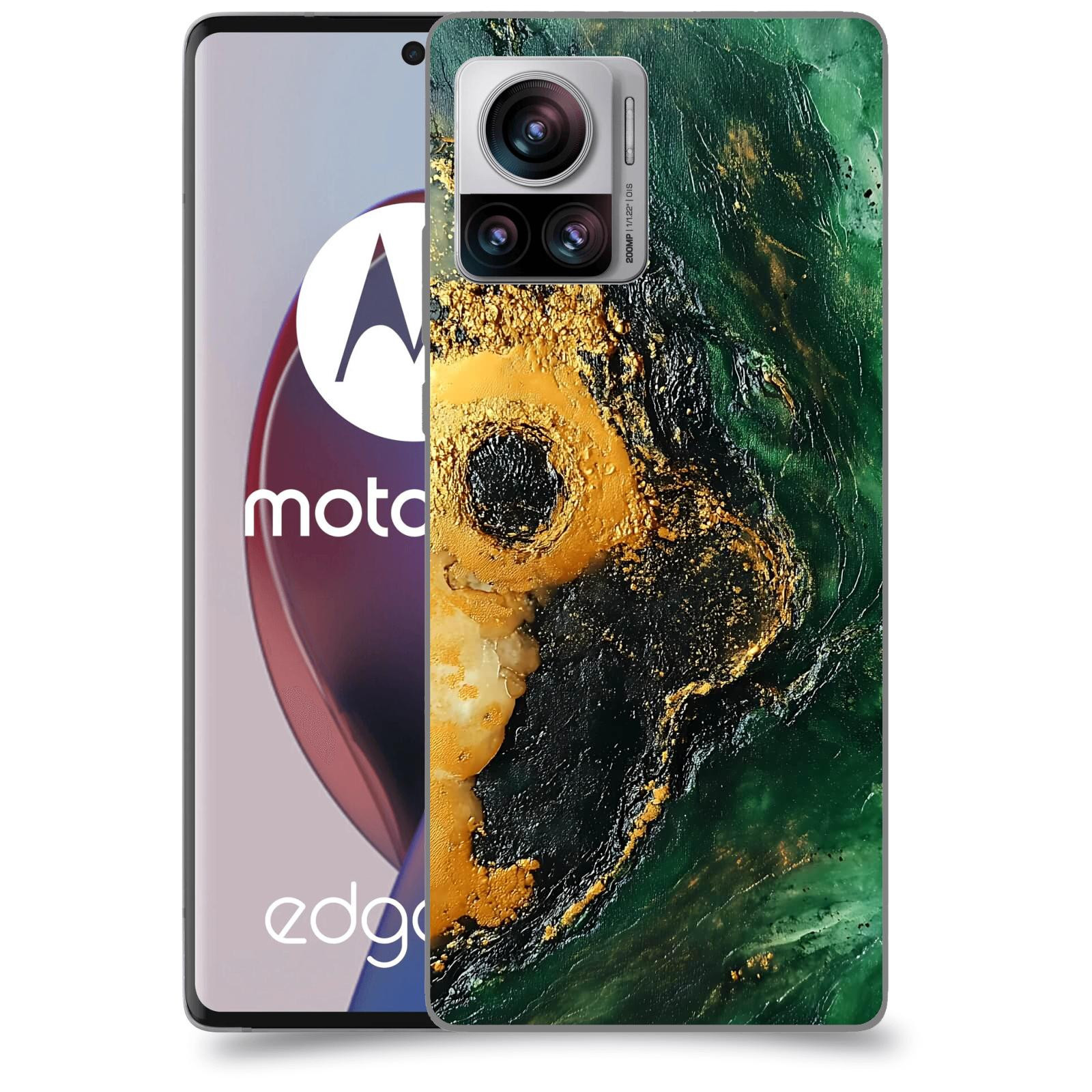 ACOVER Kryt na mobil Motorola Edge 30 Ultra - Golden Moss IV
