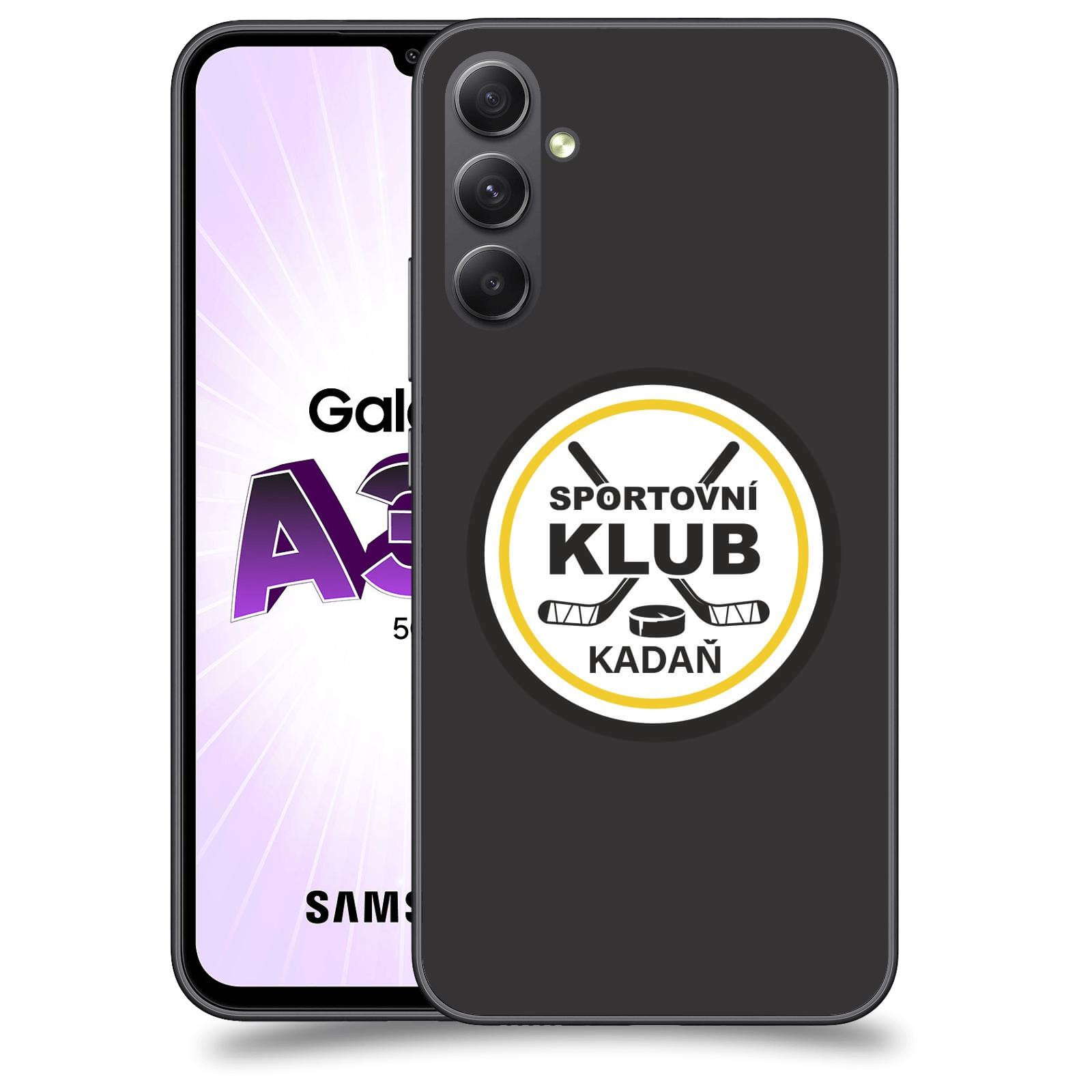 ACOVER Kryt na mobil Samsung Galaxy A34 - SK Kadaň Logo II