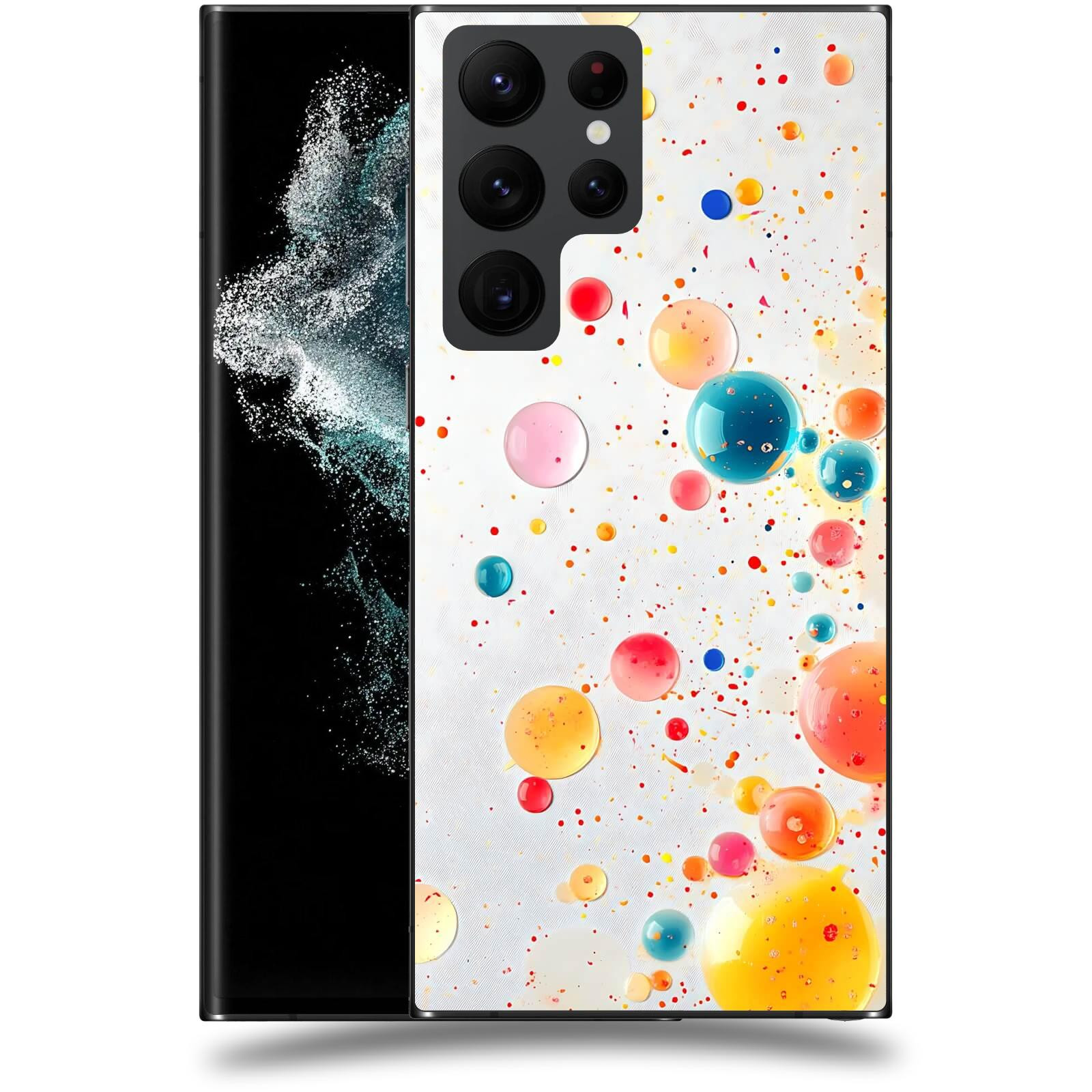 ACOVER Kryt na mobil Samsung Galaxy S22 Ultra 5G - Barevný výbuch
