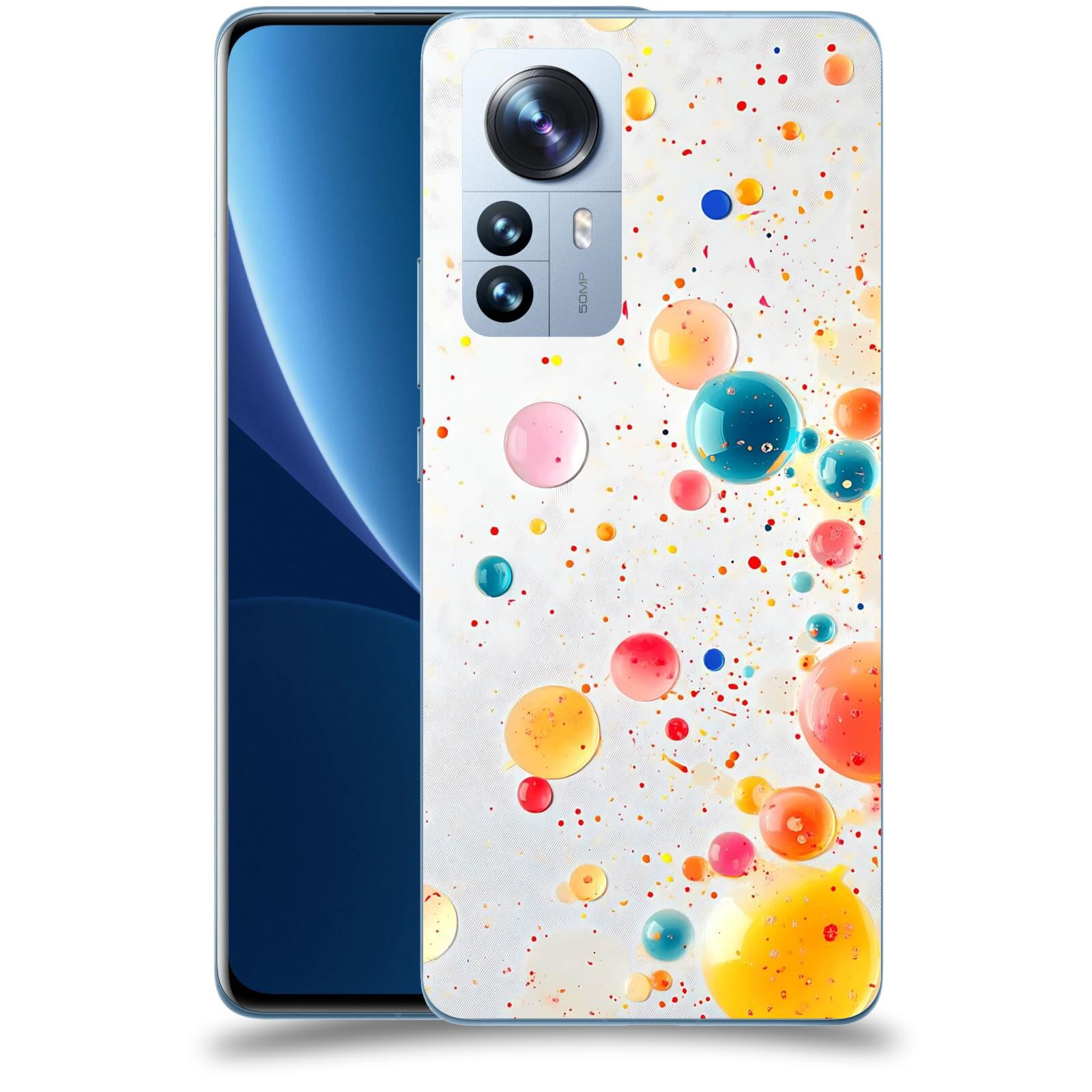 ACOVER Kryt na mobil Xiaomi 12 Pro - Barevný výbuch