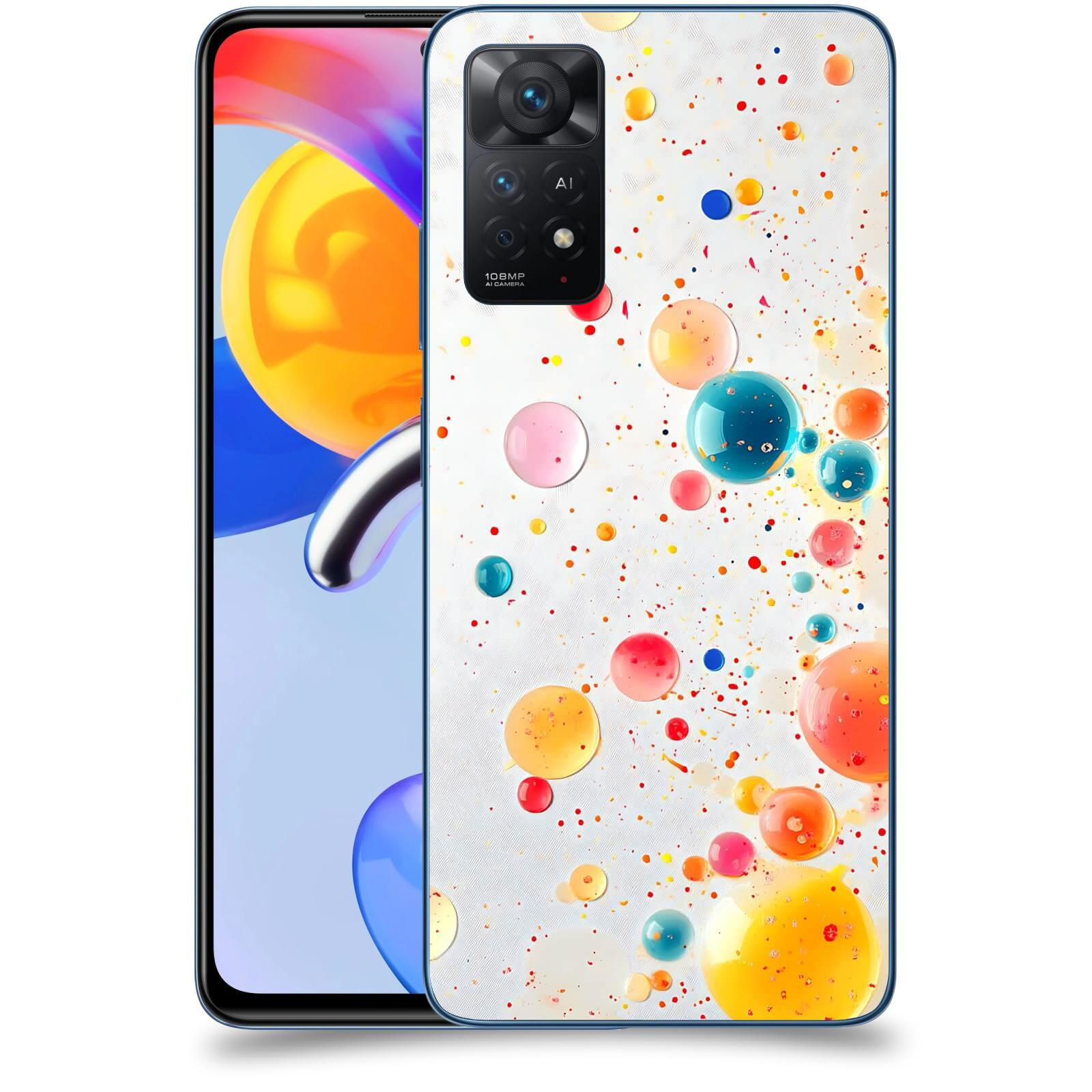 ACOVER Kryt na mobil Xiaomi Redmi Note 11 Pro 5G - Barevný výbuch