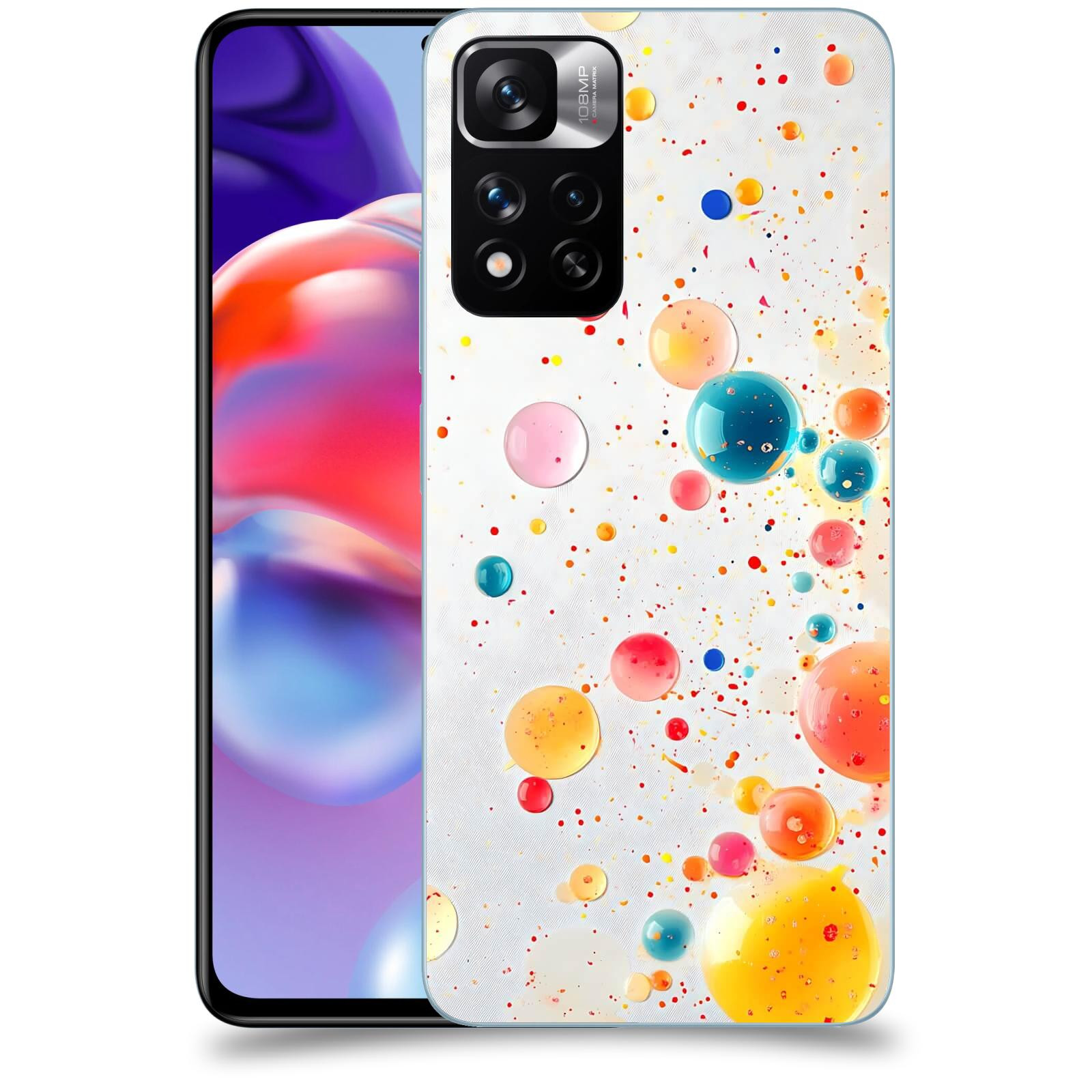 ACOVER Kryt na mobil Xiaomi Redmi Note 11 Pro+ 5G - Barevný výbuch