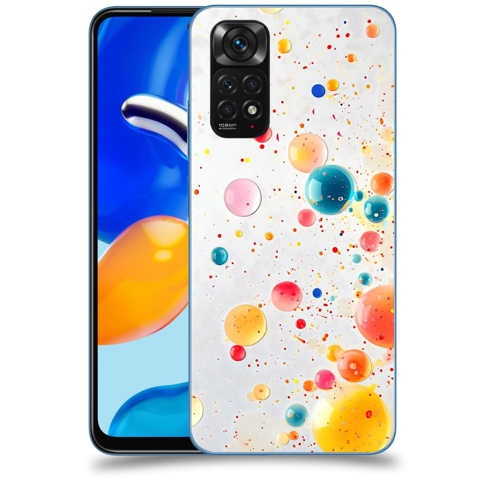 ACOVER Kryt na mobil Xiaomi Redmi Note 11S - Barevný výbuch