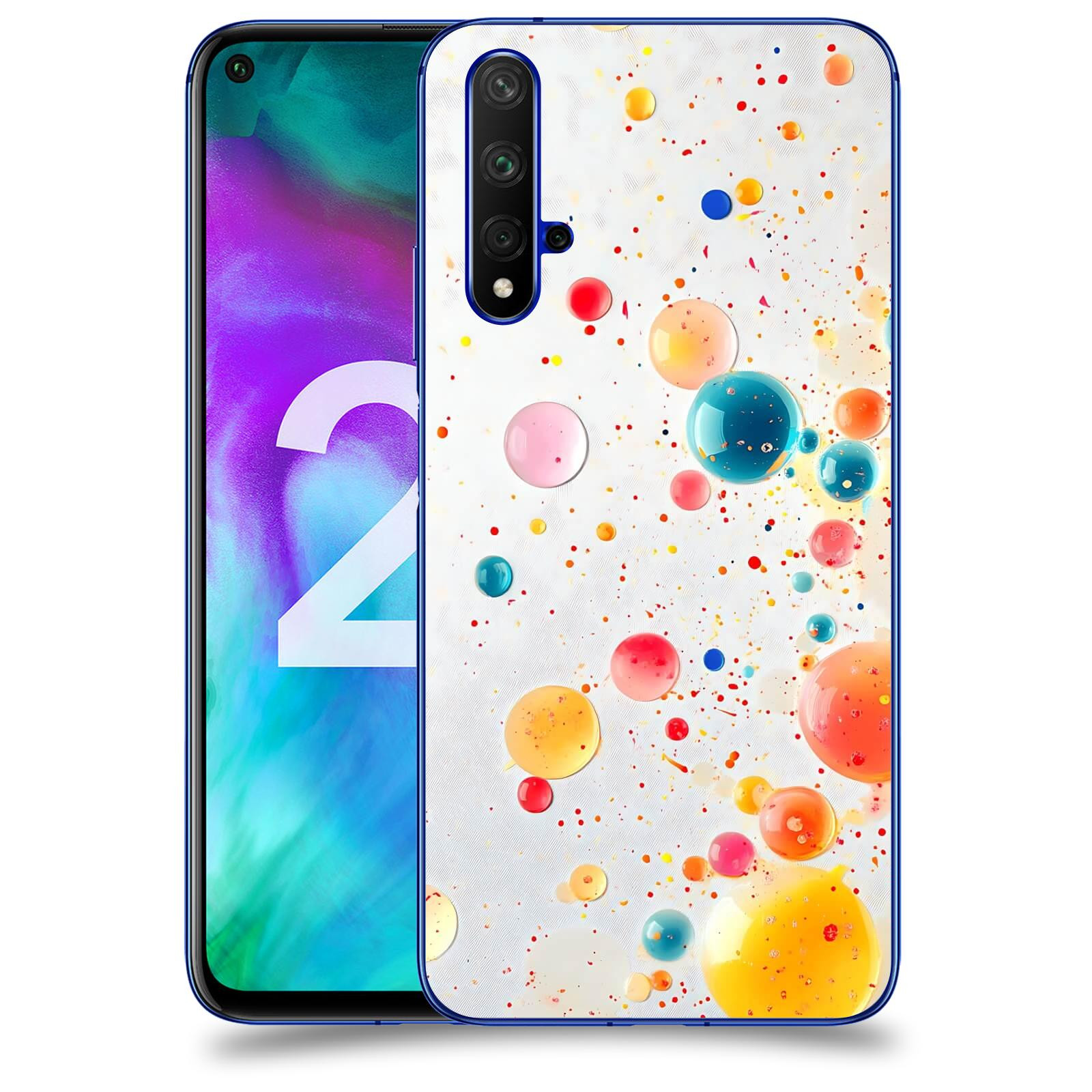 ACOVER Kryt na mobil Honor 20 - Barevný výbuch