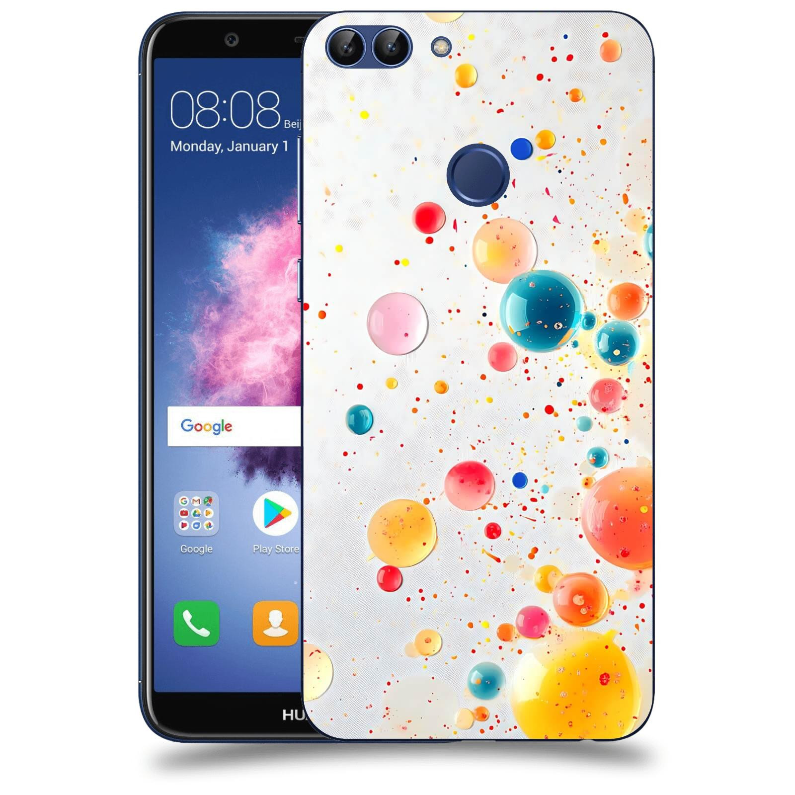 ACOVER Kryt na mobil Huawei P Smart - Barevný výbuch