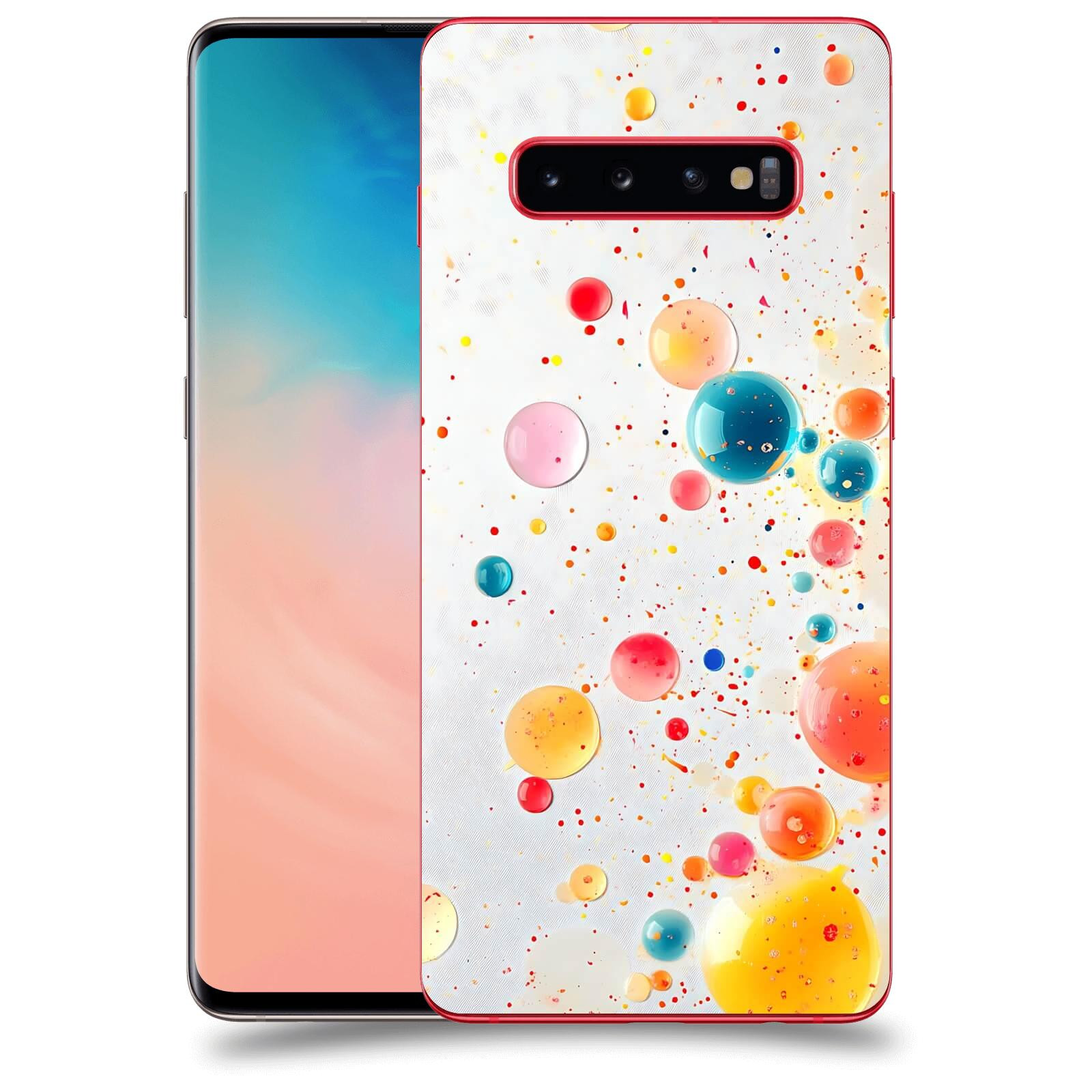 ACOVER Kryt na mobil Samsung Galaxy S10 Plus G975 - Barevný výbuch