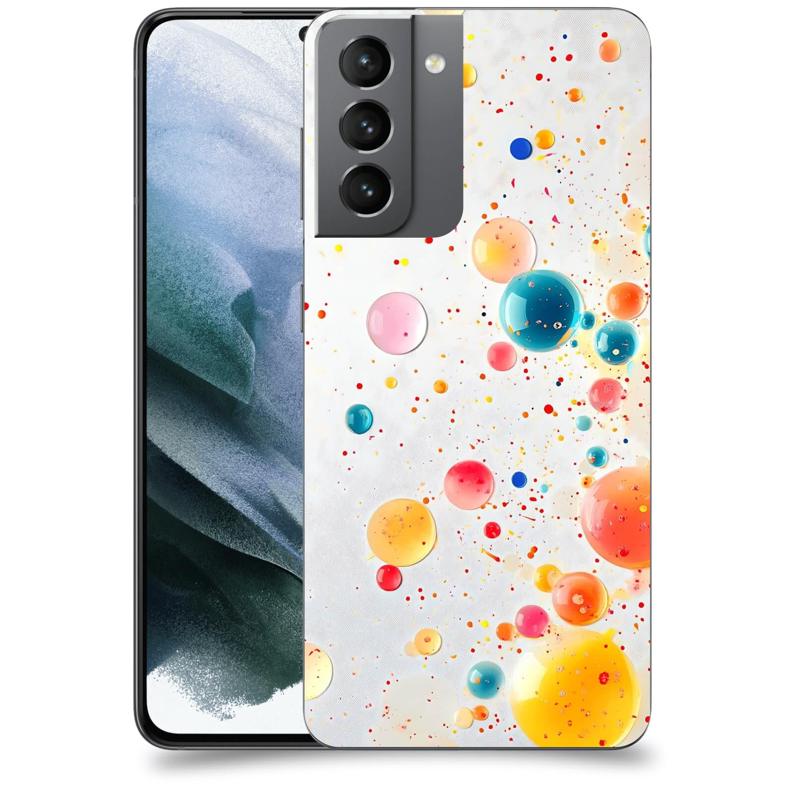 ACOVER Kryt na mobil Samsung Galaxy S21 G991B - Barevný výbuch
