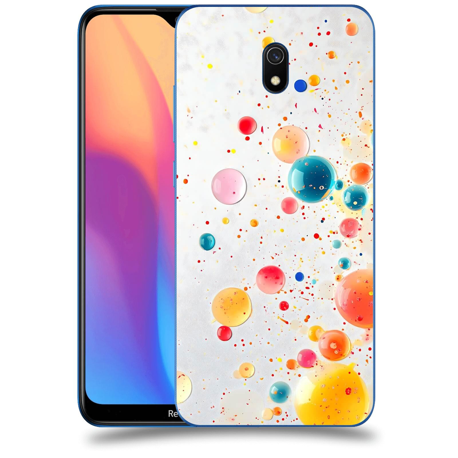 ACOVER Kryt na mobil Xiaomi Redmi 8A - Barevný výbuch