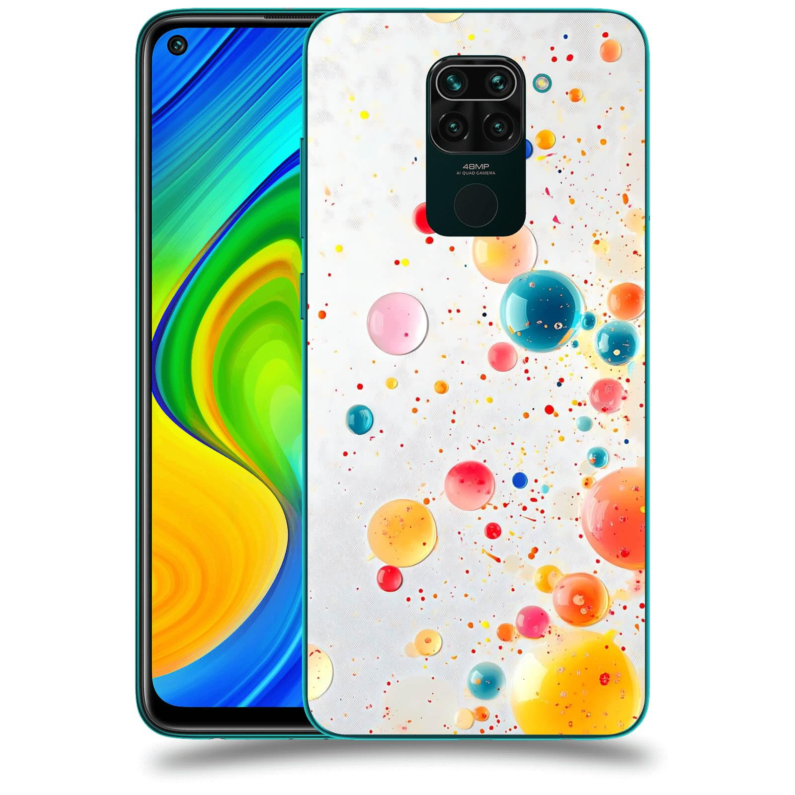 ACOVER Kryt na mobil Xiaomi Redmi Note 9 - Barevný výbuch