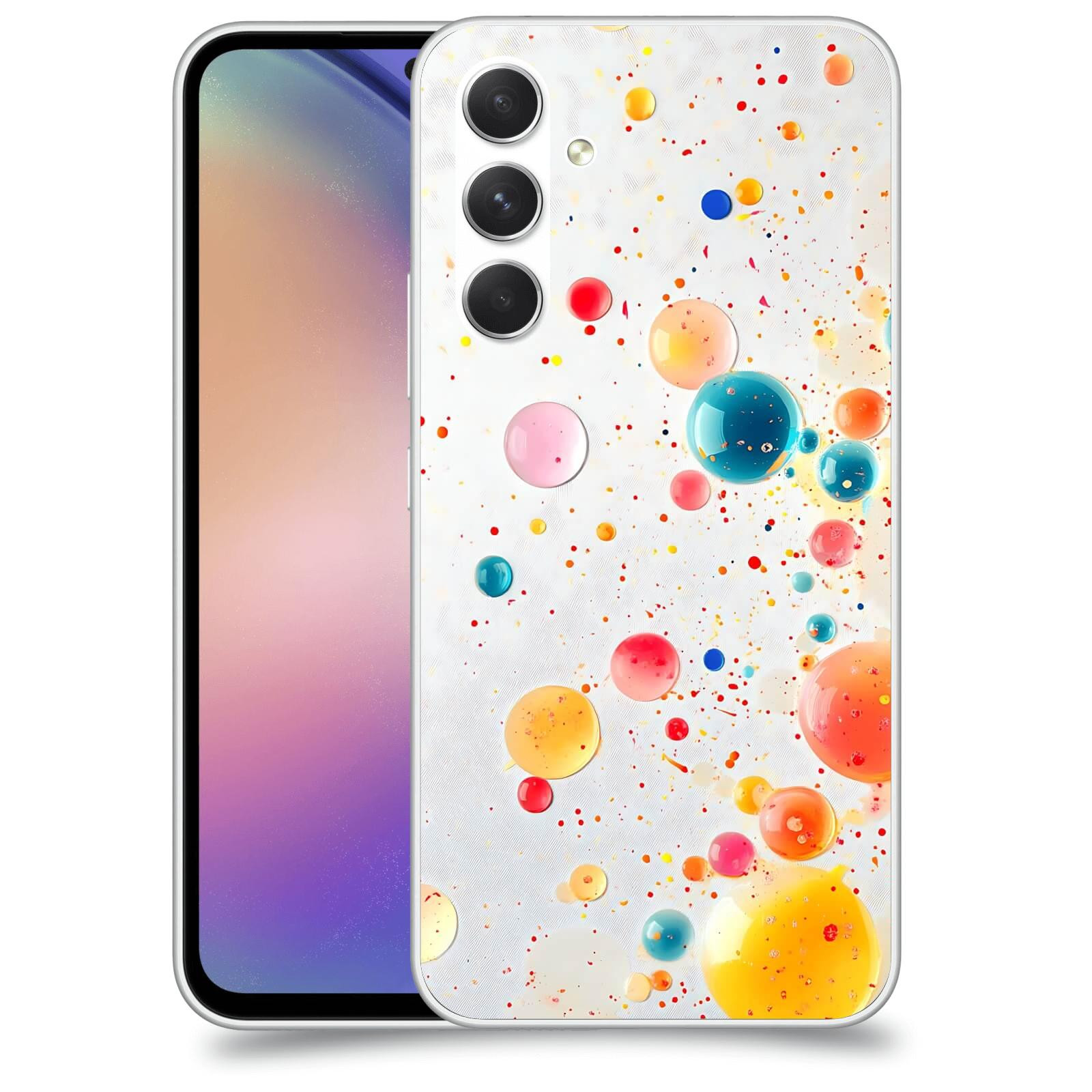 ACOVER Kryt na mobil Samsung Galaxy M54 5G - Barevný výbuch
