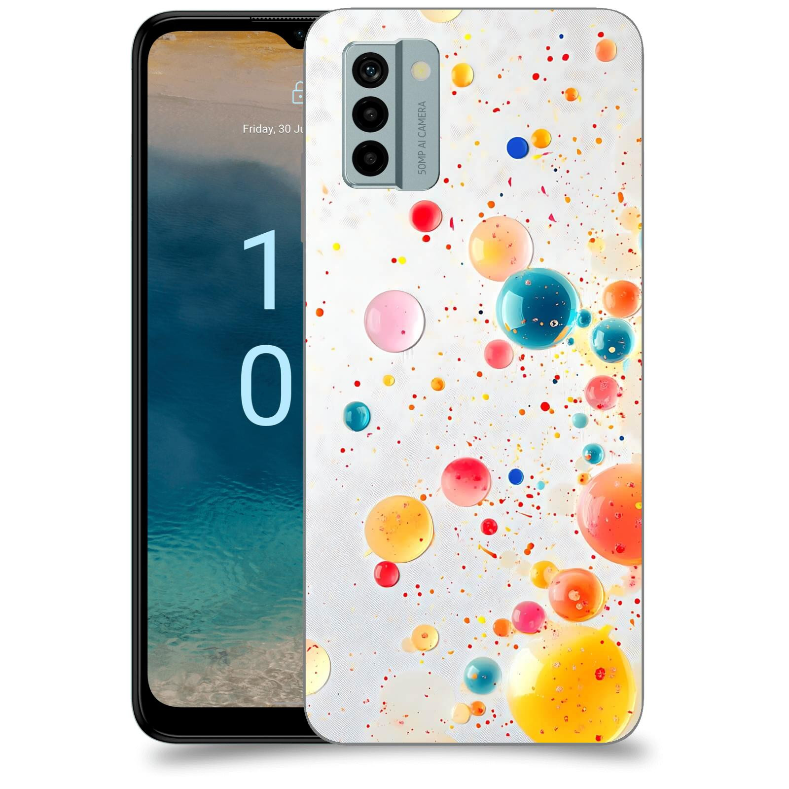 ACOVER Kryt na mobil Nokia G22 - Barevný výbuch