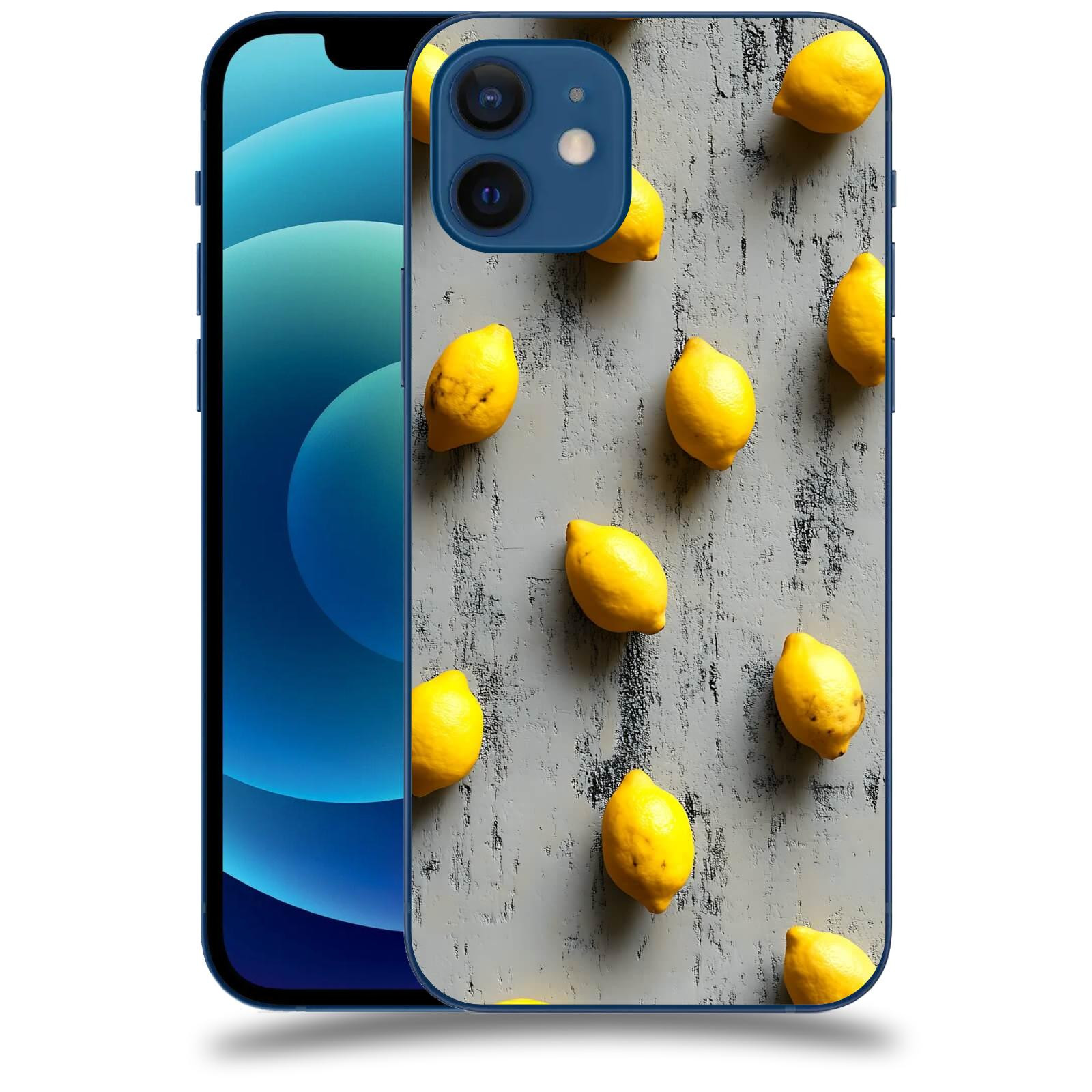 ACOVER Kryt na mobil Apple iPhone 12 - Citrusová harmonie