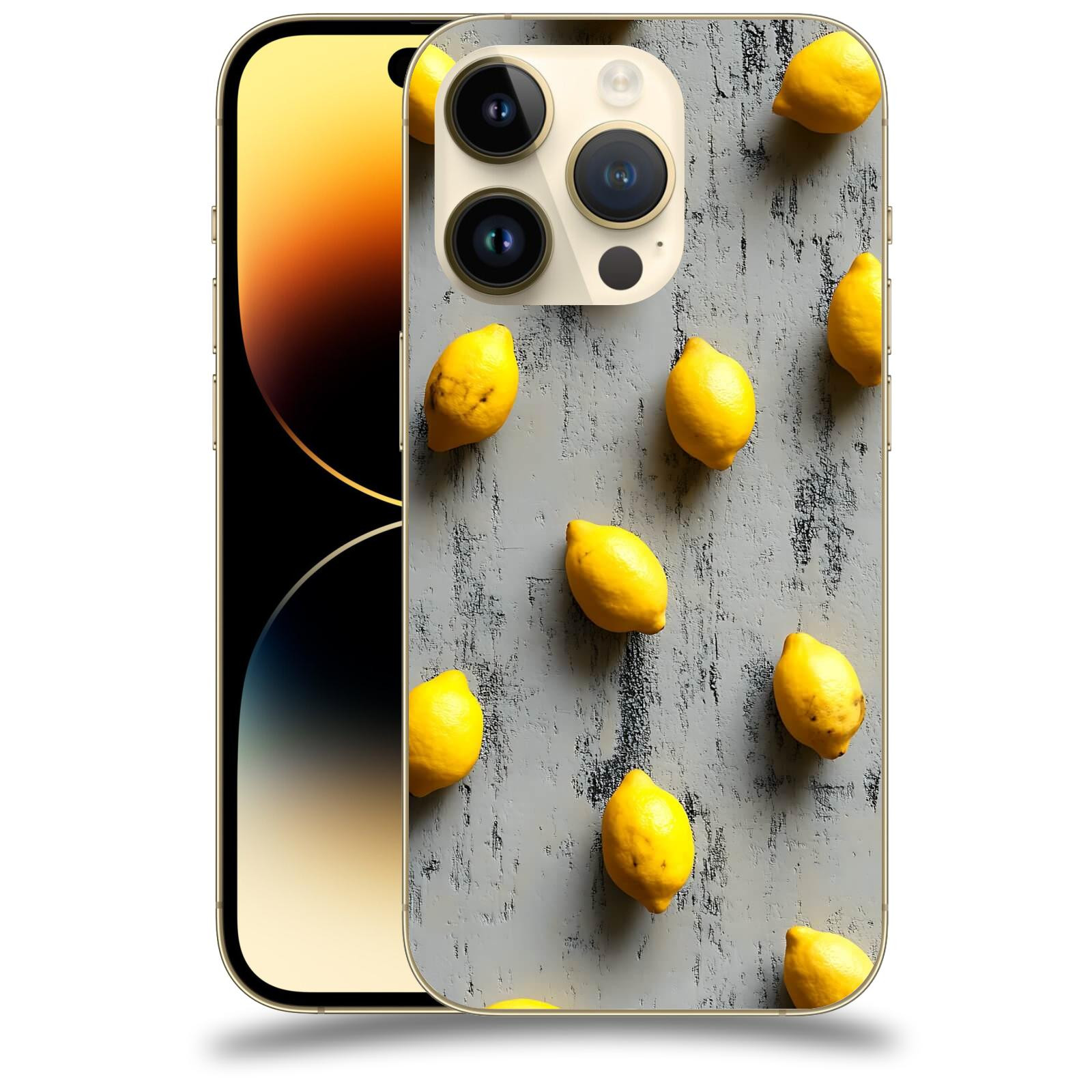 ACOVER Kryt na mobil Apple iPhone 14 Pro - Citrusová harmonie